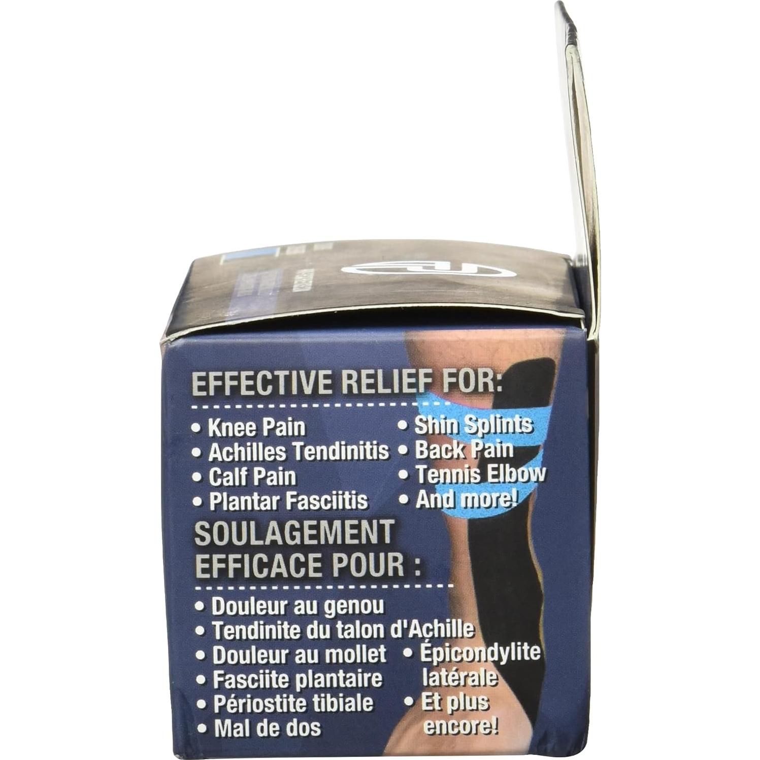 Cinta Kinesiológica Pro-Tec Athletics, Alivio Lesiones Musculares