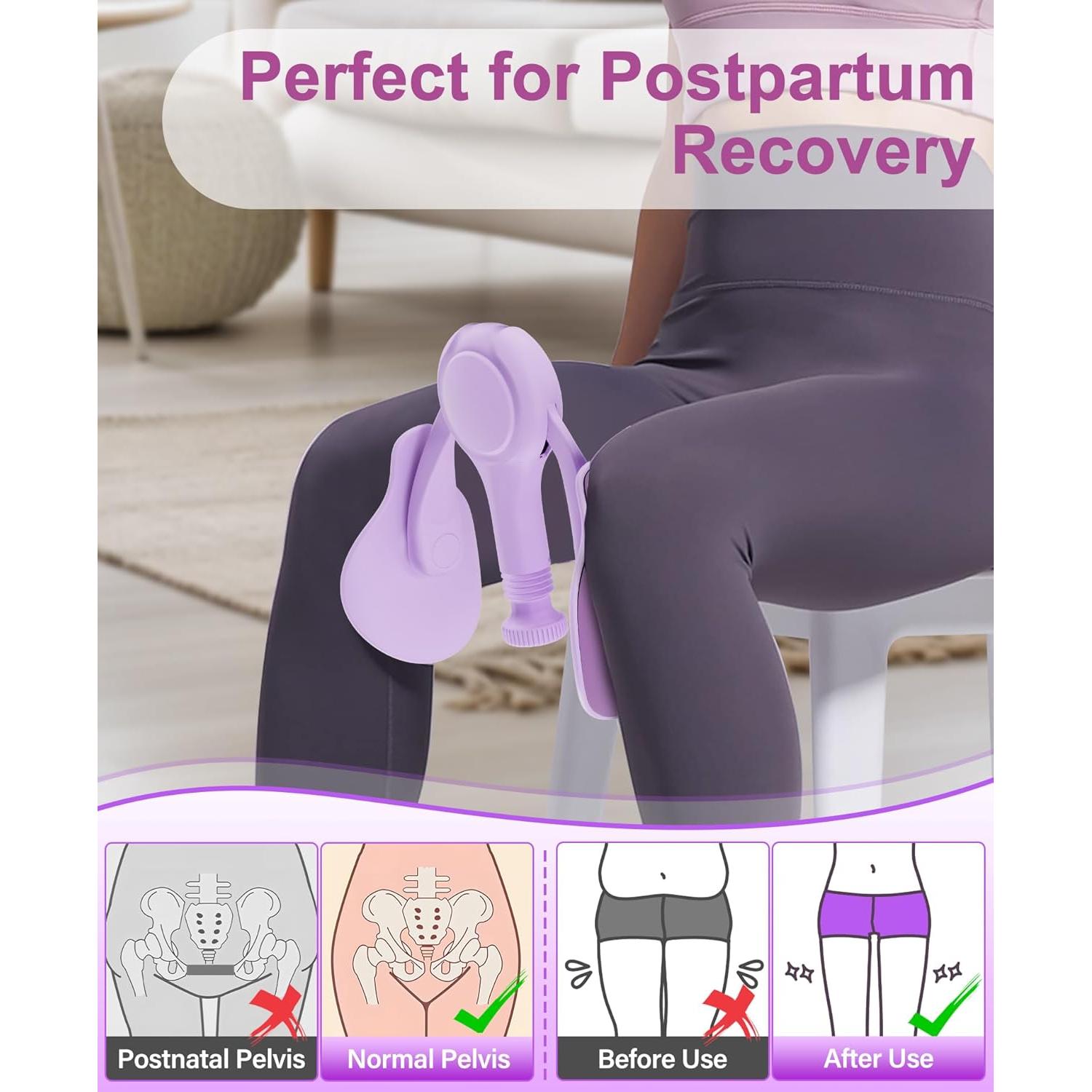 Ejercitador de Muslos Internos TINRIEF para Mujeres - Kegel Ajustable