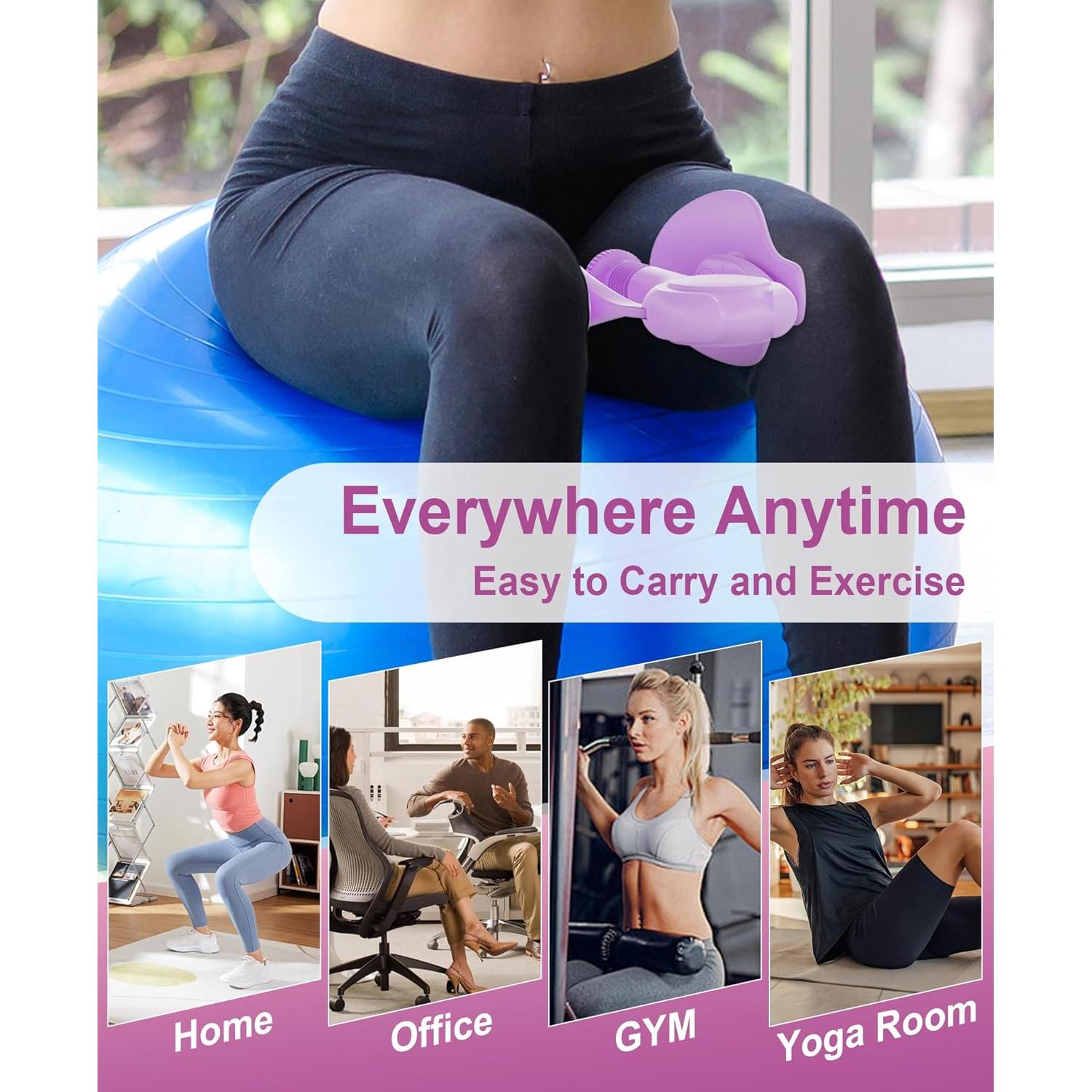 Ejercitador de Muslos Internos TINRIEF para Mujeres - Kegel Ajustable