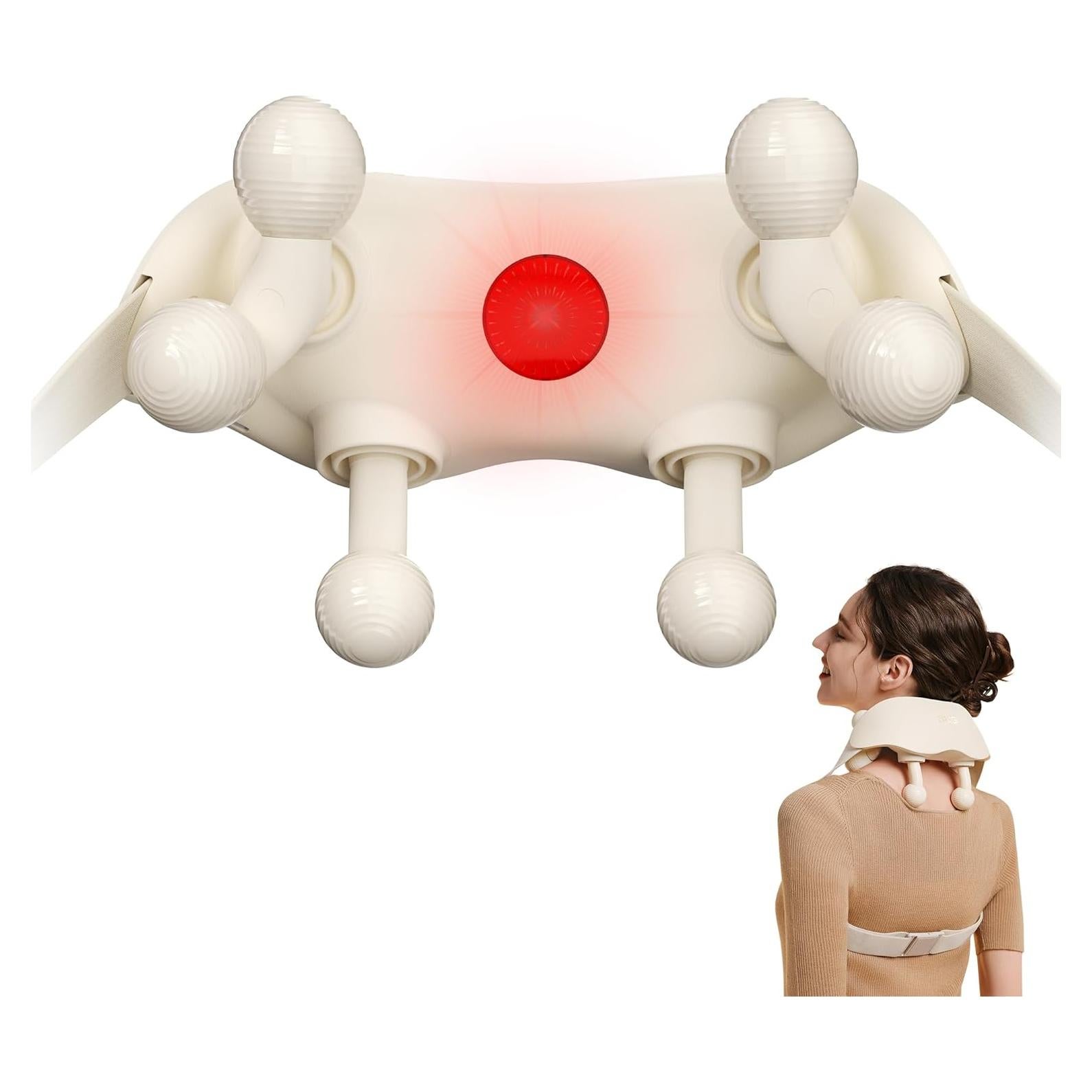 Masajeador de Cuello SKG HS500 con Calor y 6 Modos Inteligentes