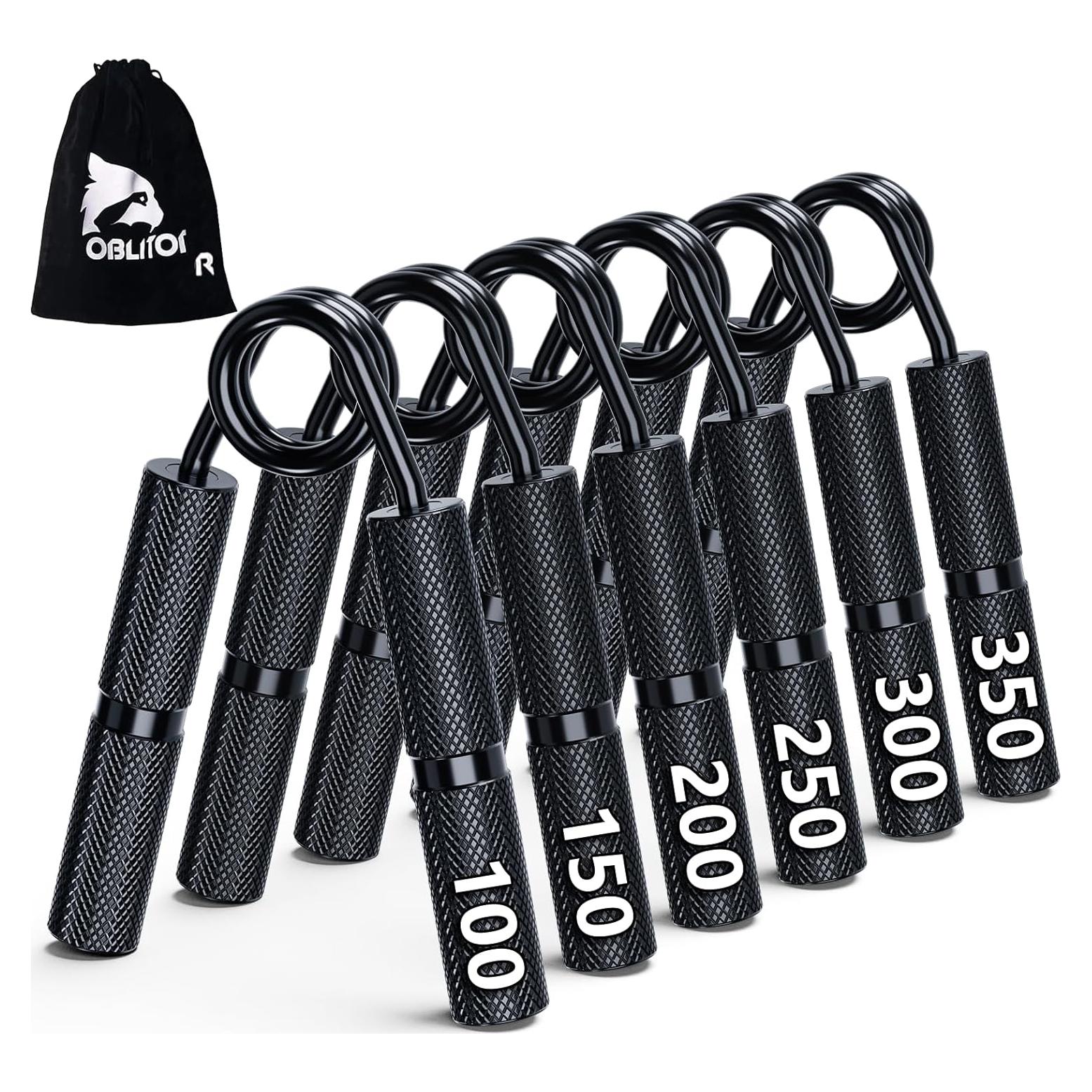 Entrenador de Fuerza de Agarre Oblitor 6 Pack 100-350LB