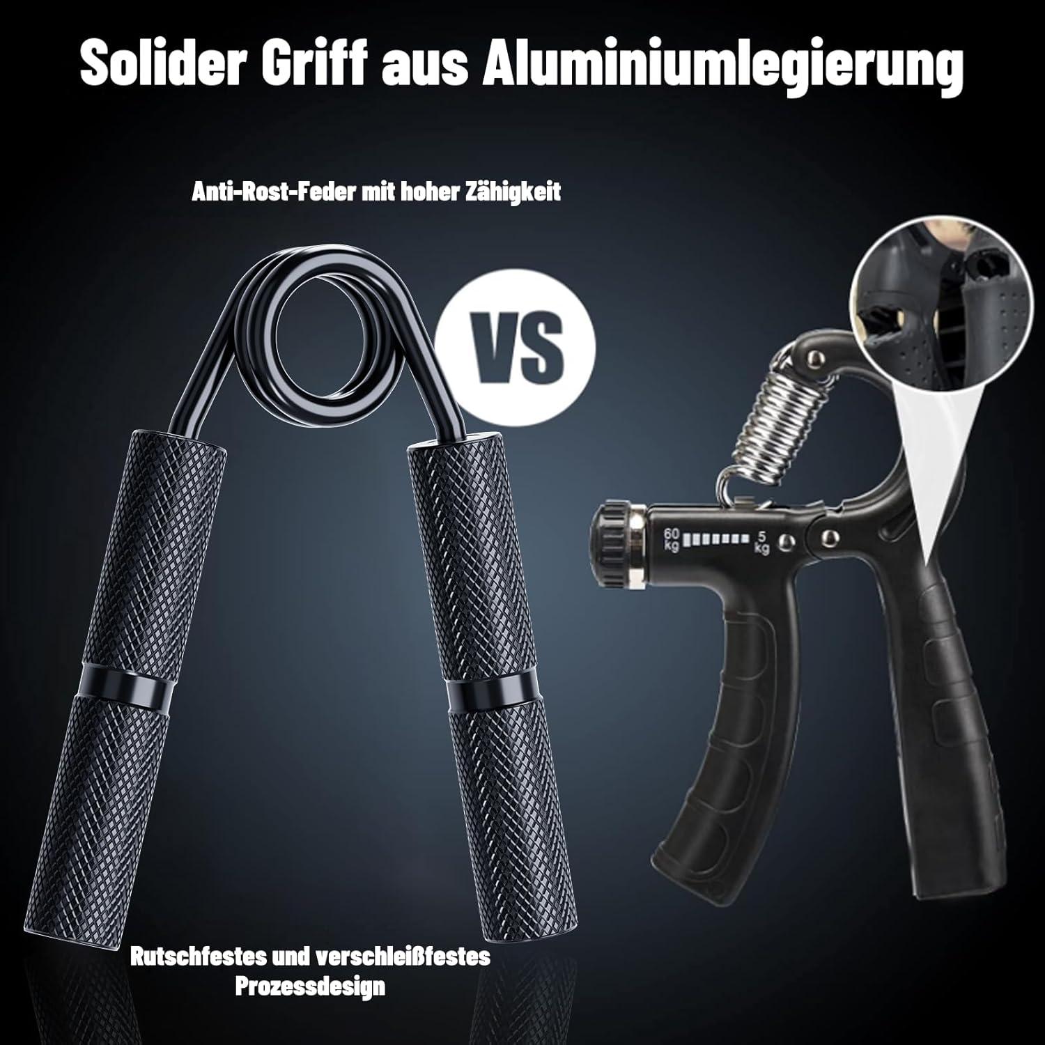 Entrenador de Fuerza de Agarre Oblitor 6 Pack 100-350LB