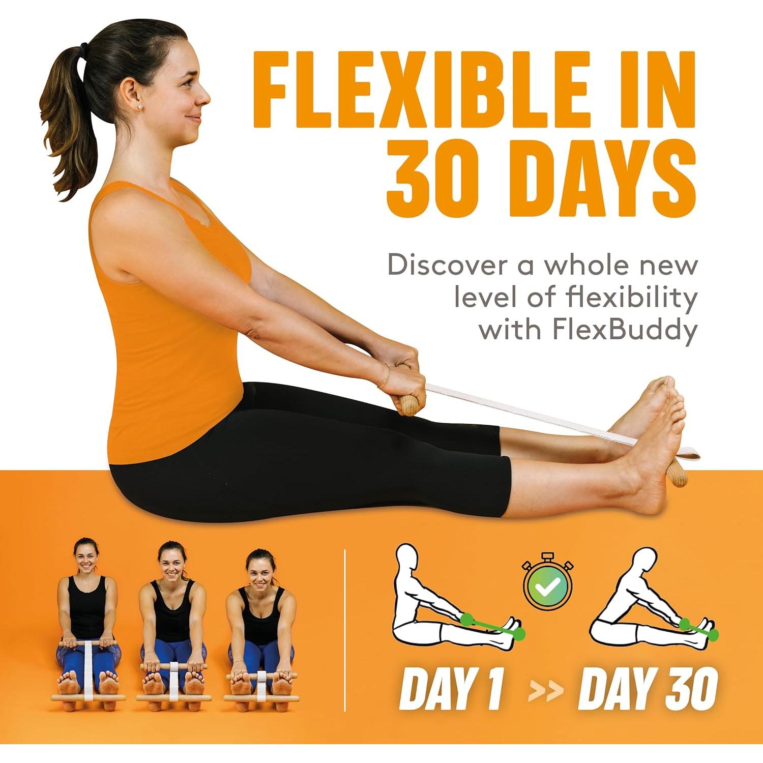 Dispositivo de Estiramiento FlexBuddy - Mejora Flexibilidad y Bienestar