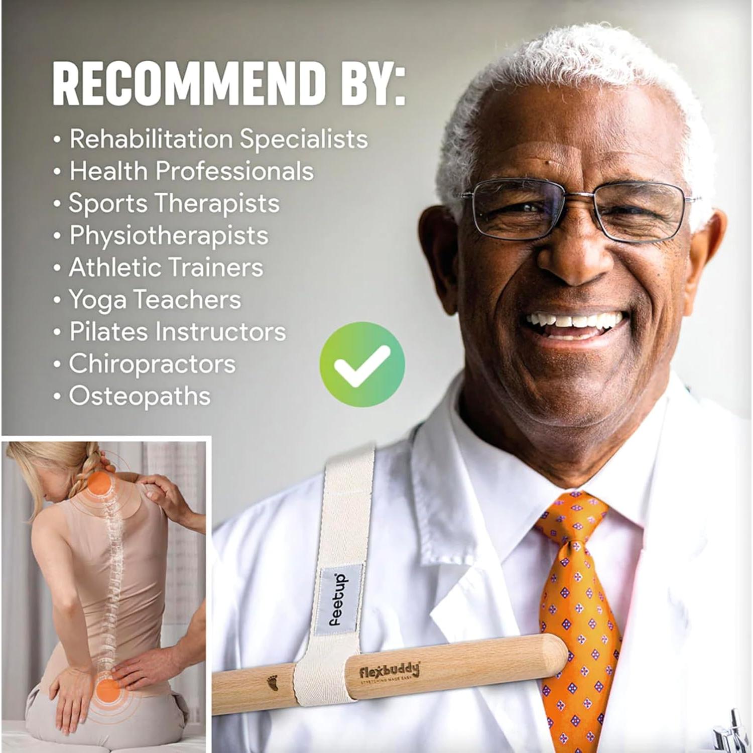 Dispositivo de Estiramiento FlexBuddy - Mejora Flexibilidad y Bienestar