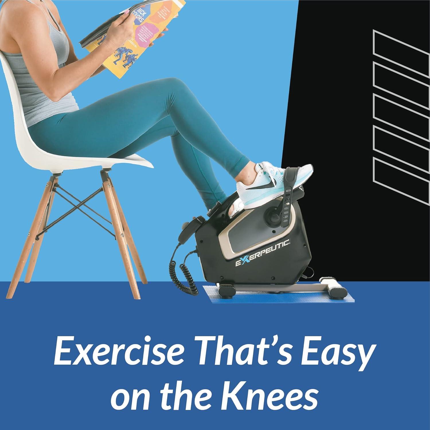 Bicicleta de Ejercicio Motorizada Exerpeutic 2000M para Piernas y Brazos