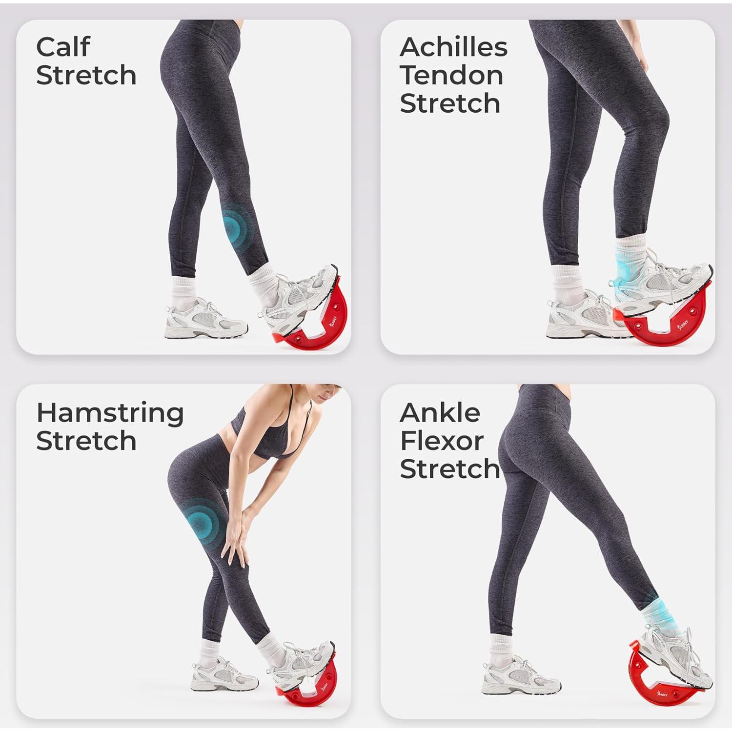 Estirador de Pantorrillas Sunny Health & Fitness - Rojo