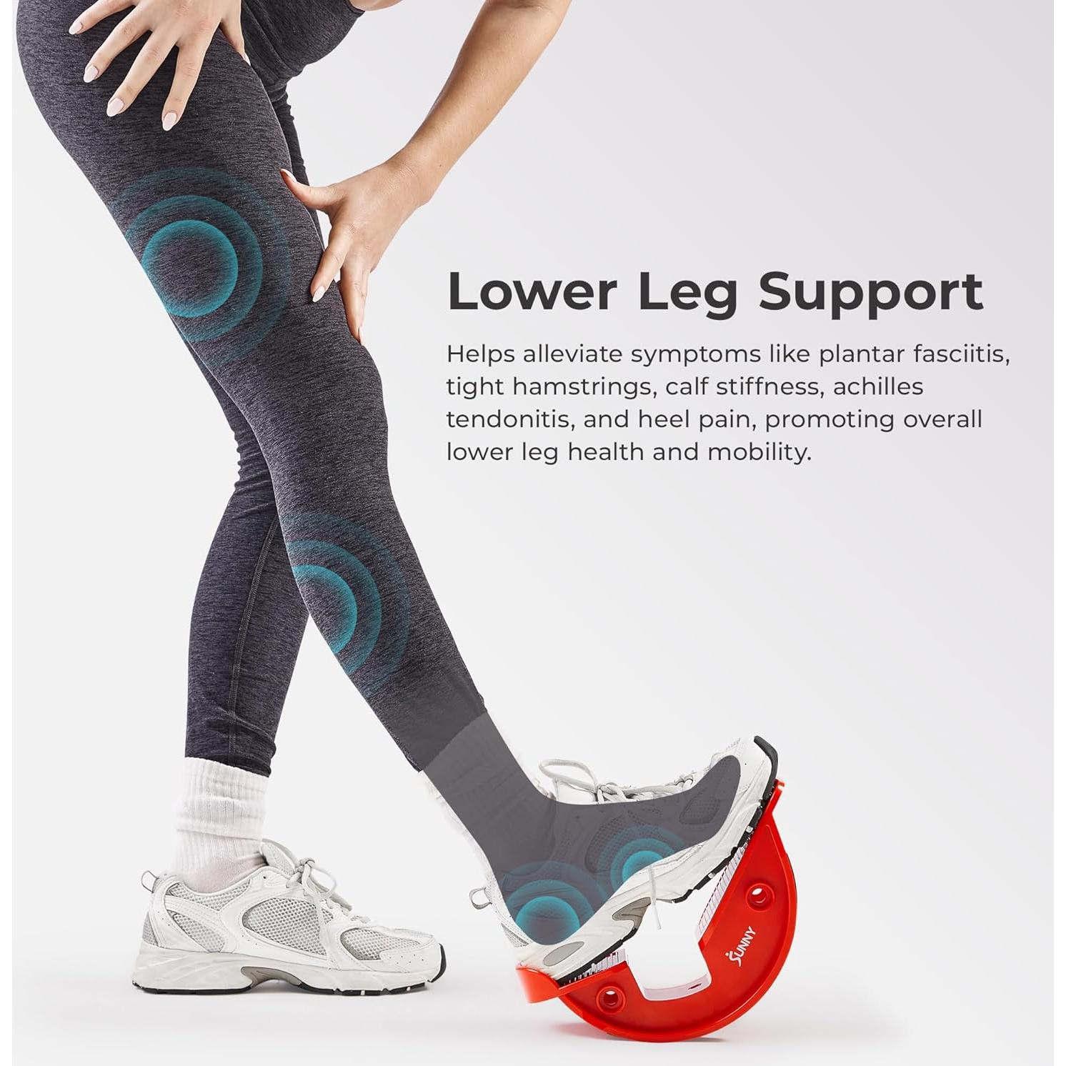 Estirador de Pantorrillas Sunny Health & Fitness - Rojo