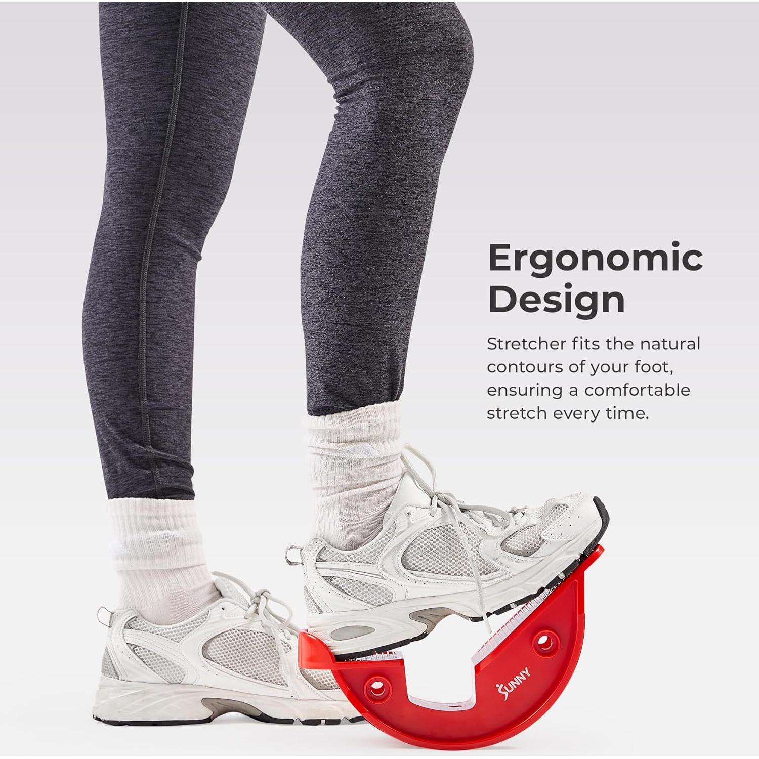 Estirador de Pantorrillas Sunny Health & Fitness - Rojo