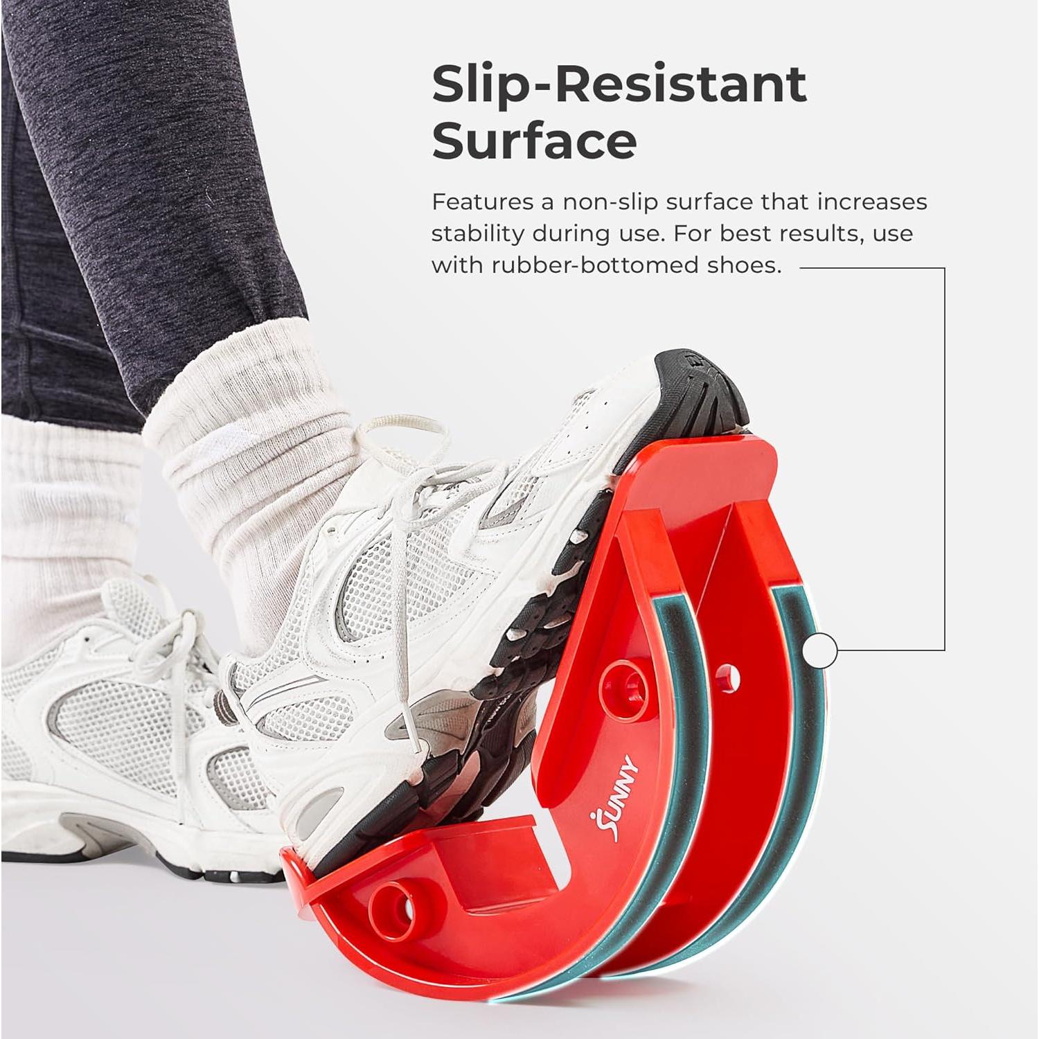 Estirador de Pantorrillas Sunny Health & Fitness - Rojo