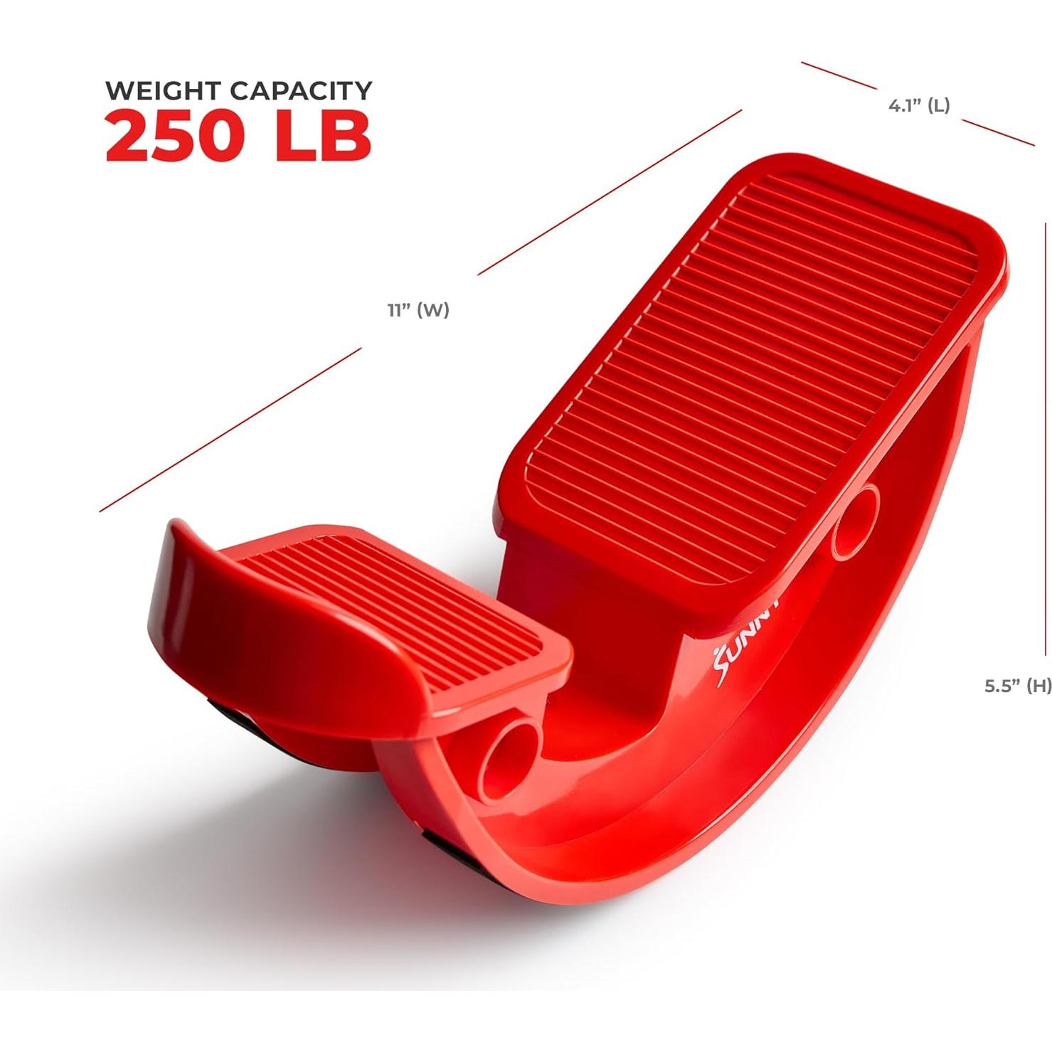 Estirador de Pantorrillas Sunny Health & Fitness - Rojo