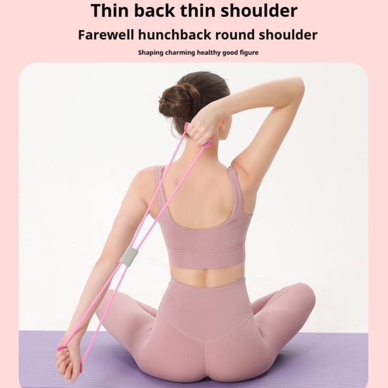 Equipo de Fitness KOMBABE 4 Tubos y 8 Anillos Rosa