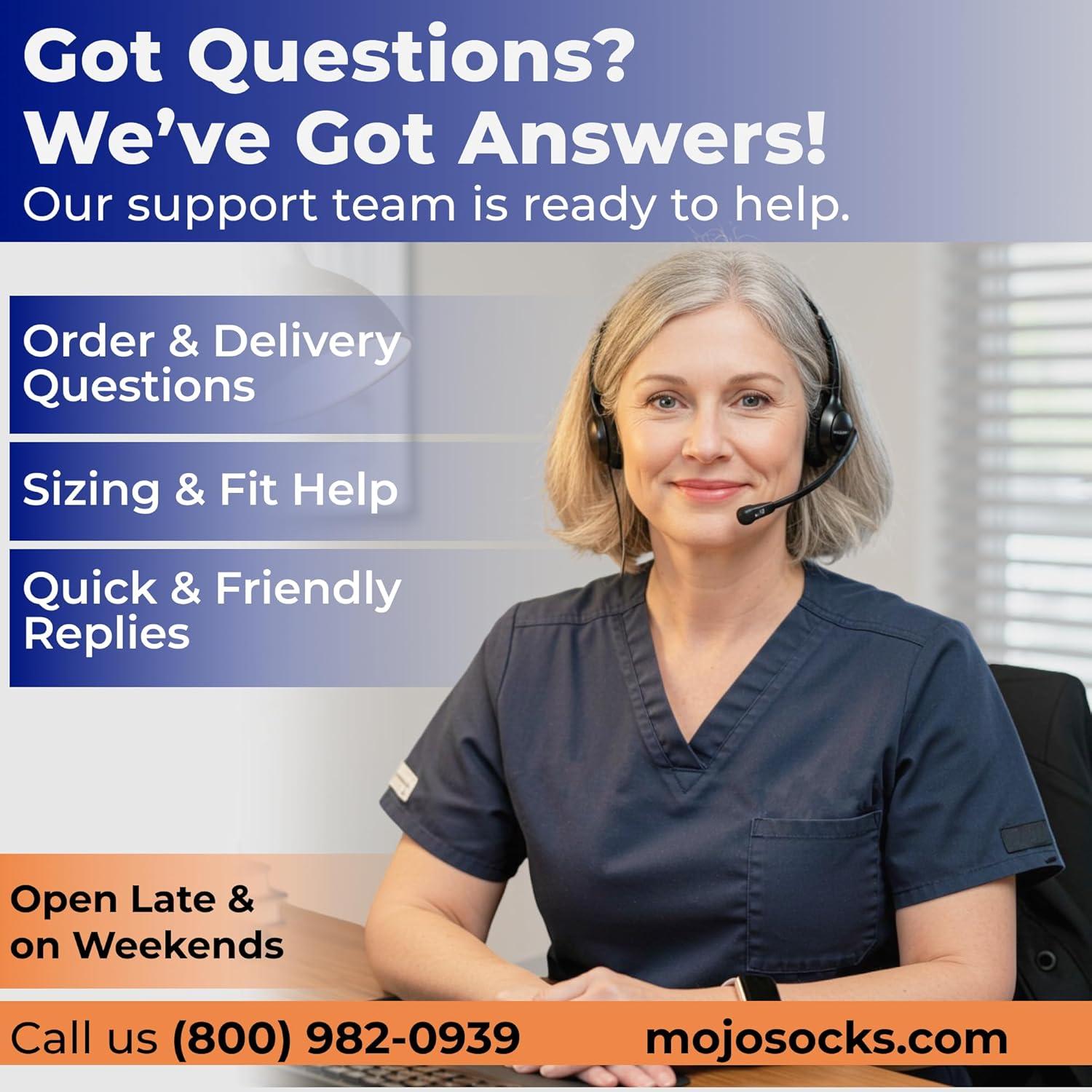 Manga de Compresión para Rodilla Mojo 20-30 mmHg Unisex - 1 Par Mediana