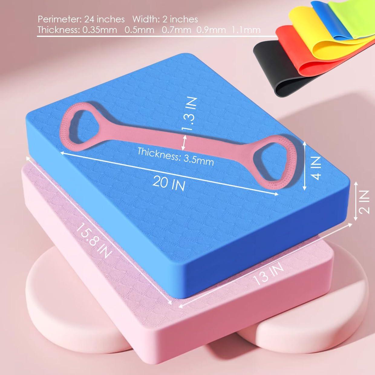 Almohadilla de Equilibrio RGHH con Banda de Resistencia Multicolor