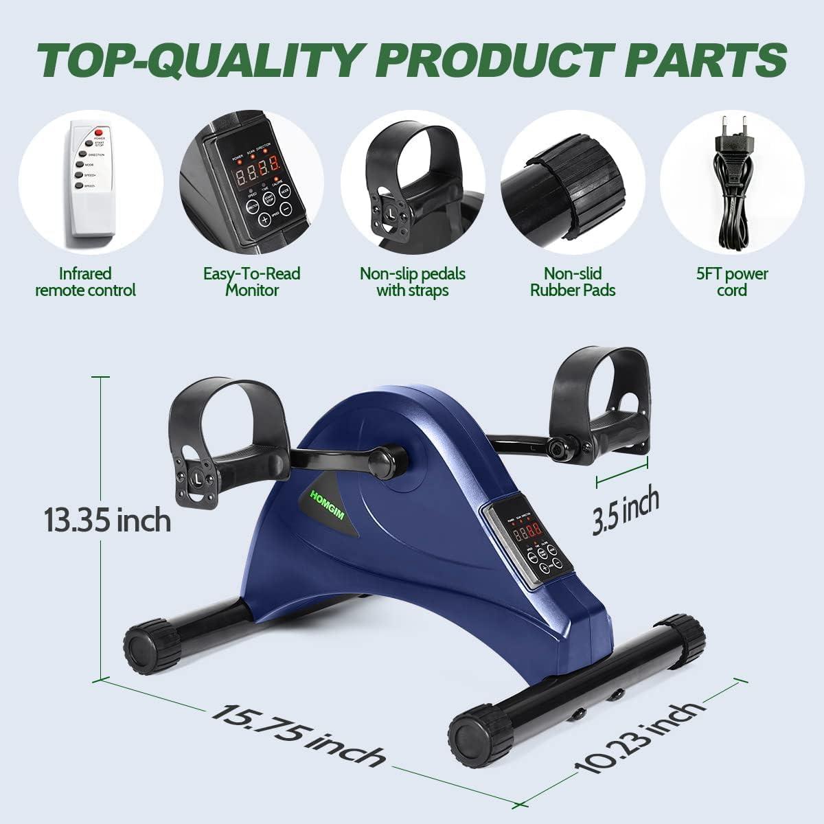 Bicicleta de Ejercicio Eléctrica HOMGIM Mini para Rehabilitación