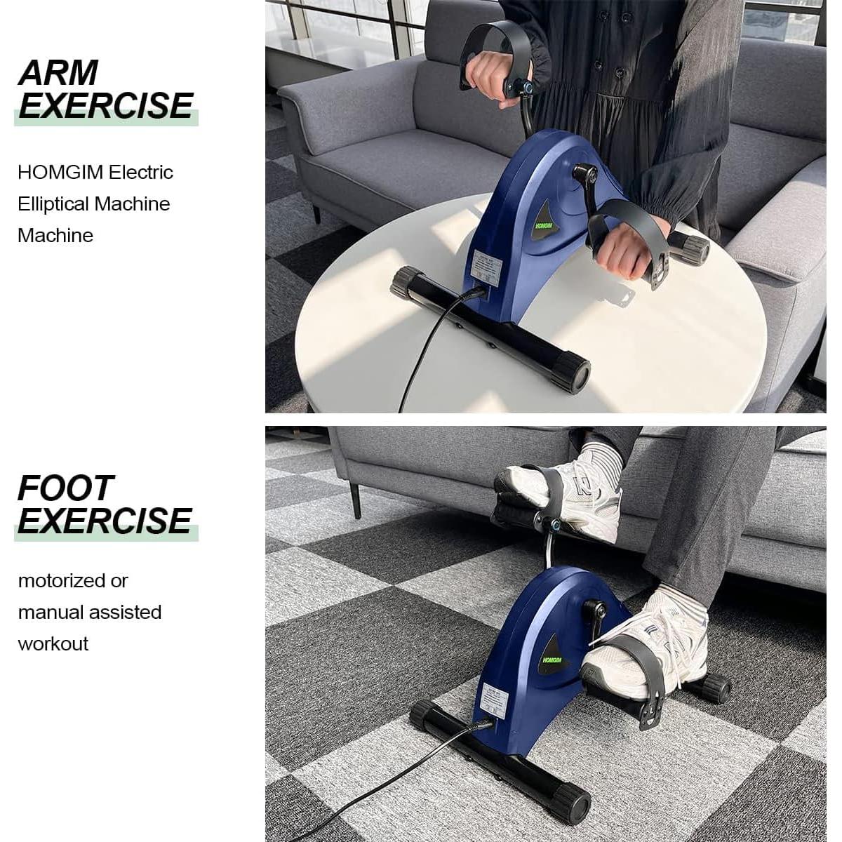 Bicicleta de Ejercicio Eléctrica HOMGIM Mini para Rehabilitación