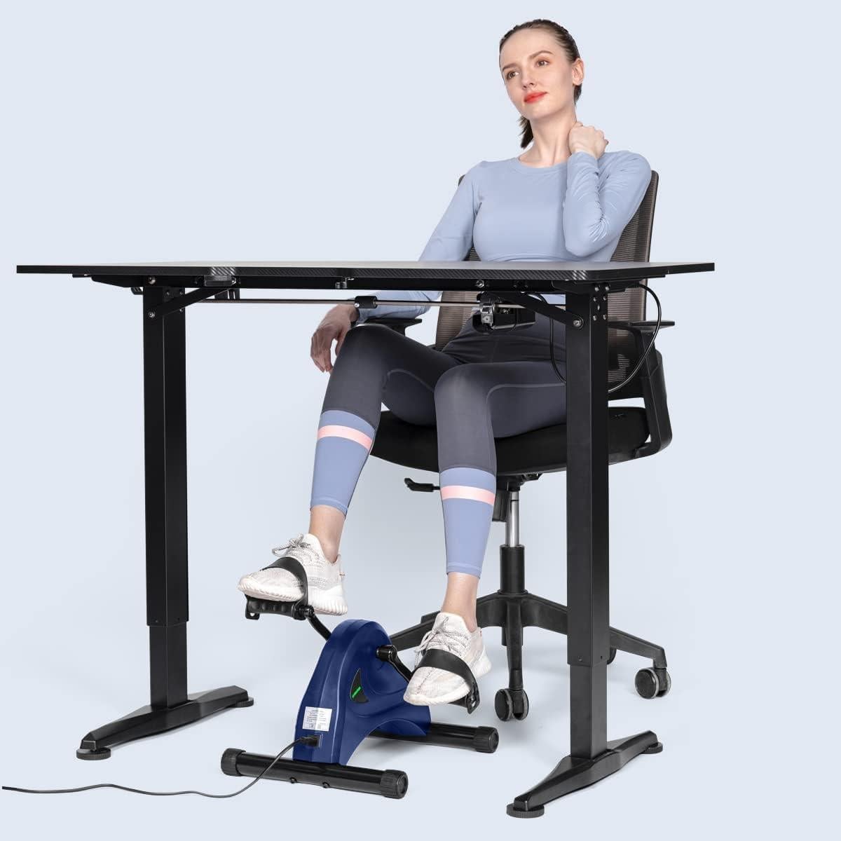 Bicicleta de Ejercicio Eléctrica HOMGIM Mini para Rehabilitación