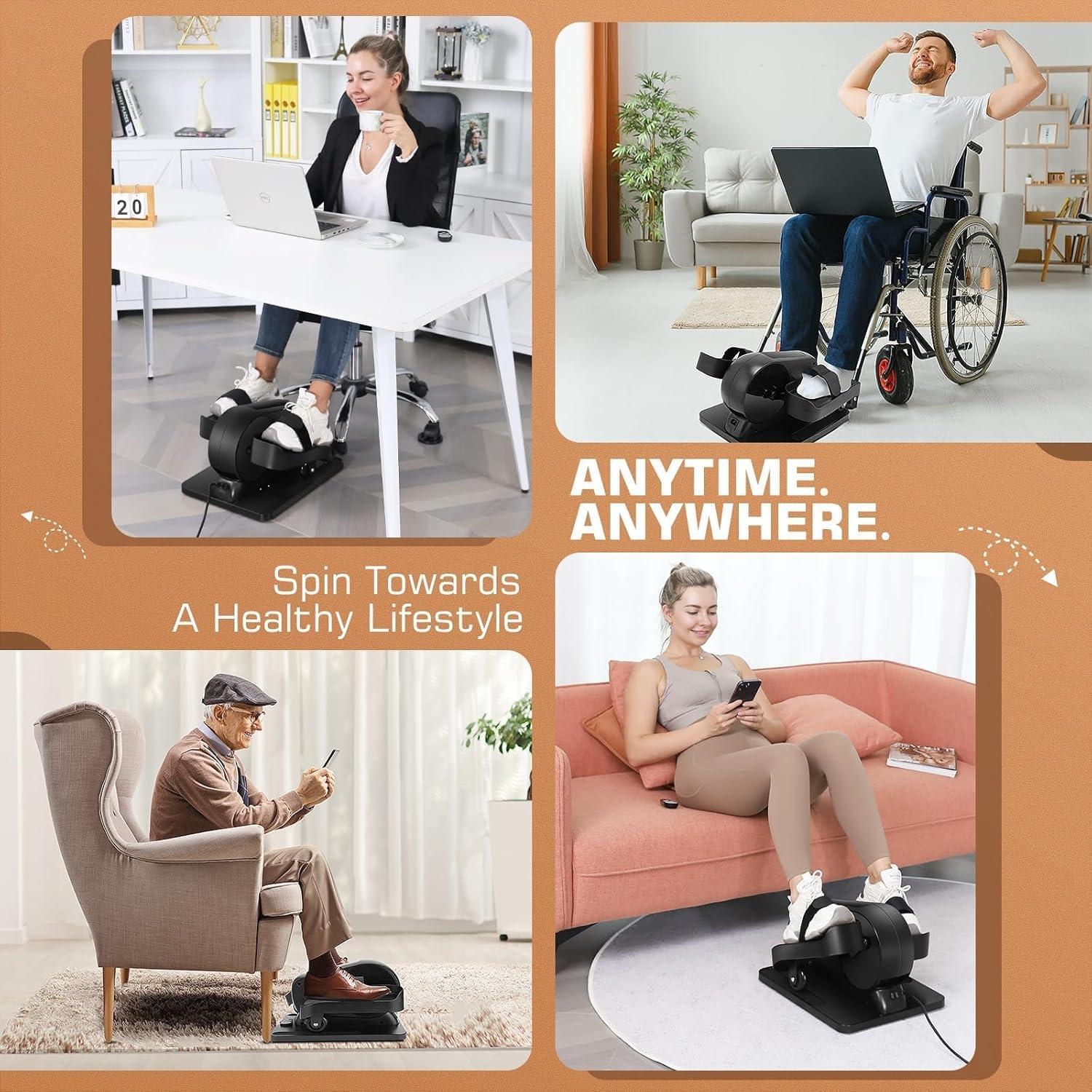 Elíptica de Escritorio ANCHEER ME002 para Ejercicio en Casa