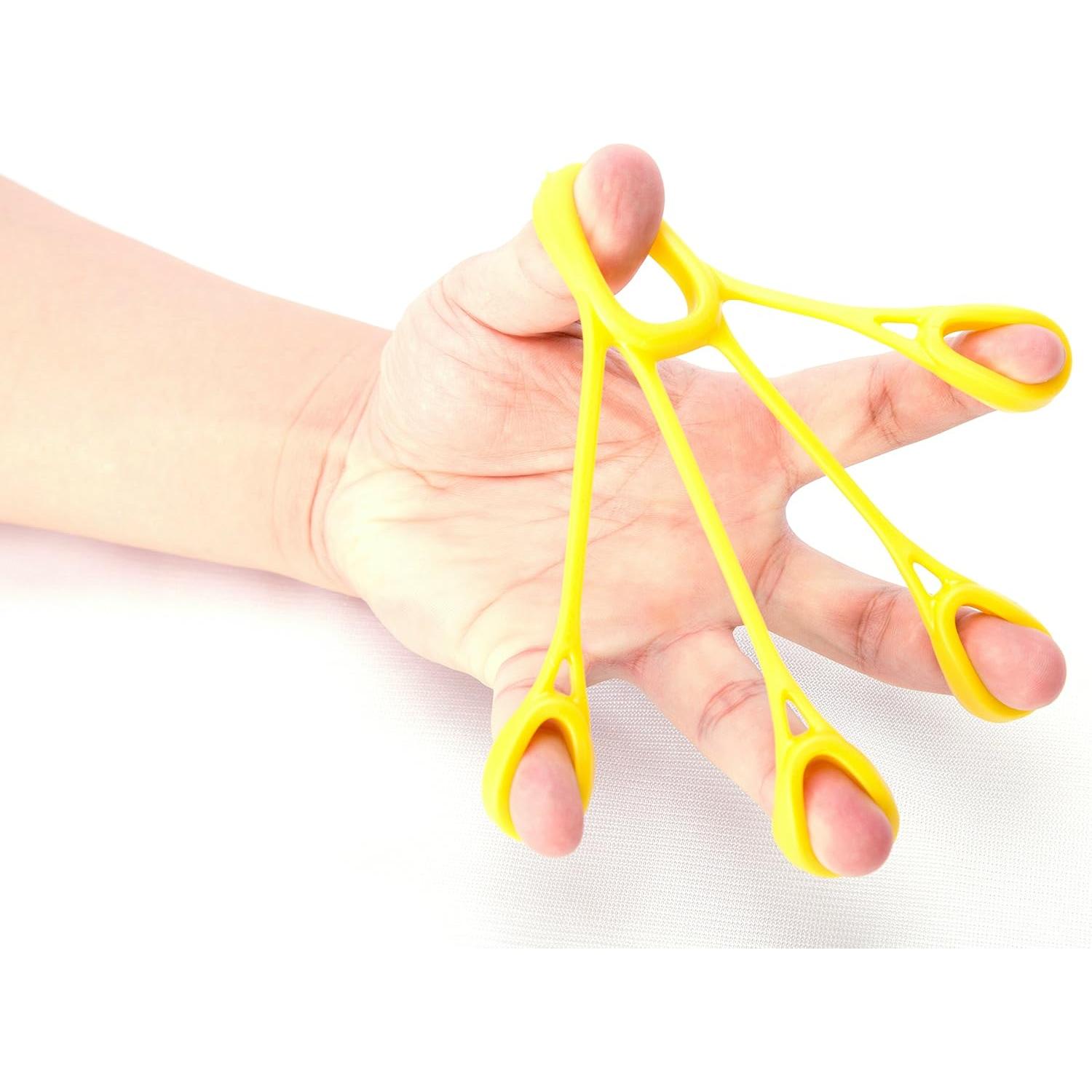 Juego de bandas de resistencia AllCare para dedos - 3 tensiones