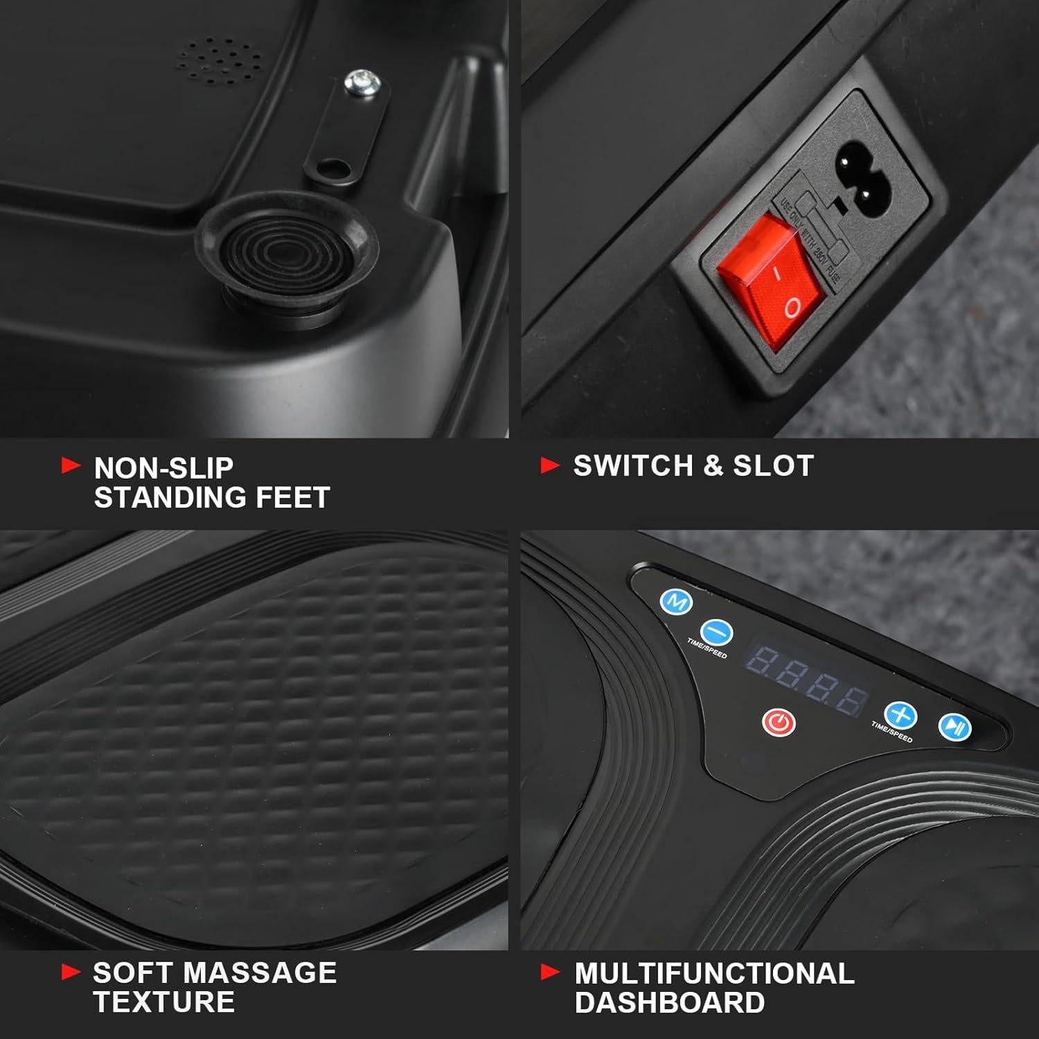 Máquina de Ejercicio Placa de Vibración SALEMFIT B2B3 120 RPM