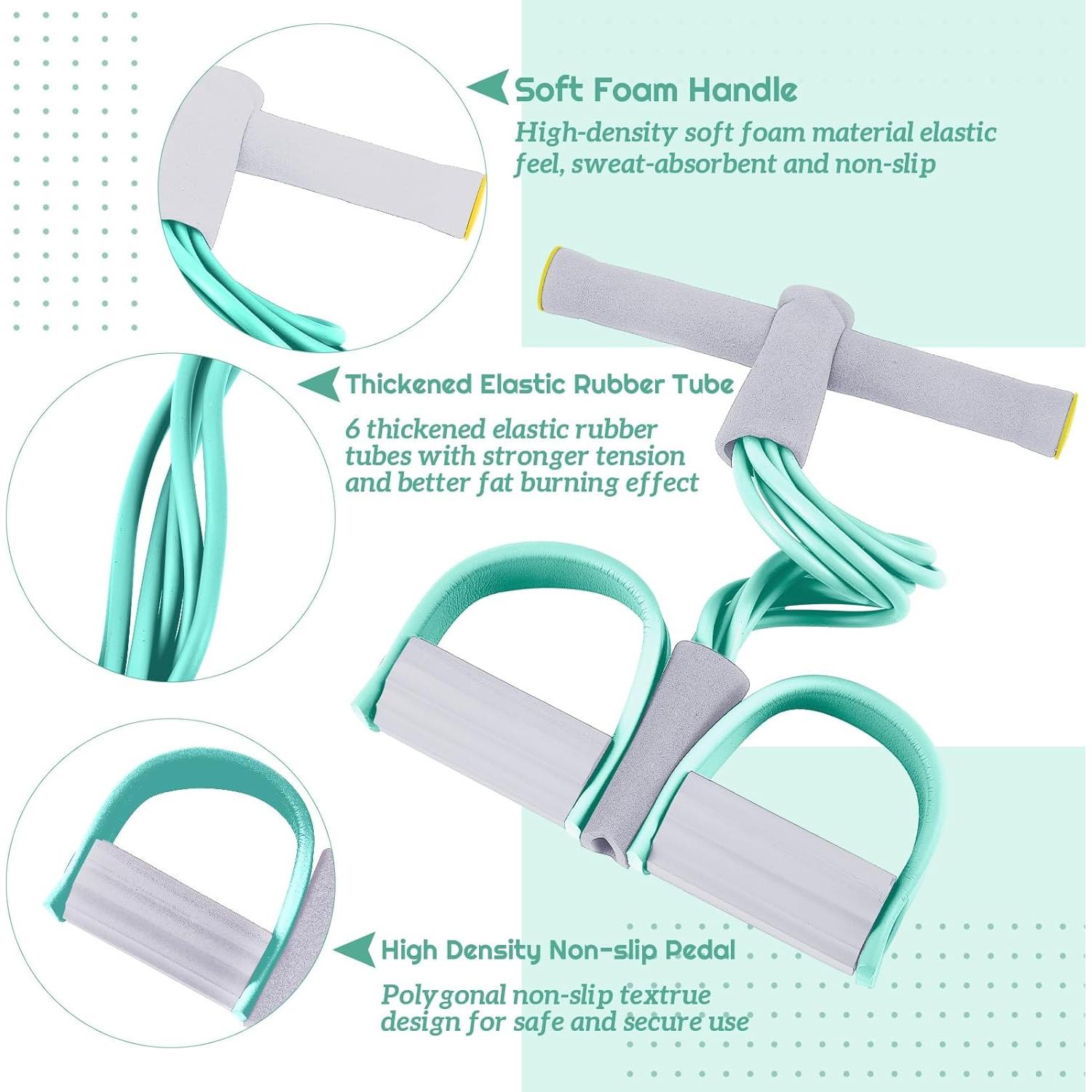 Conjunto de 6 Bandas de Resistencia Sonwyoung para Ejercicio