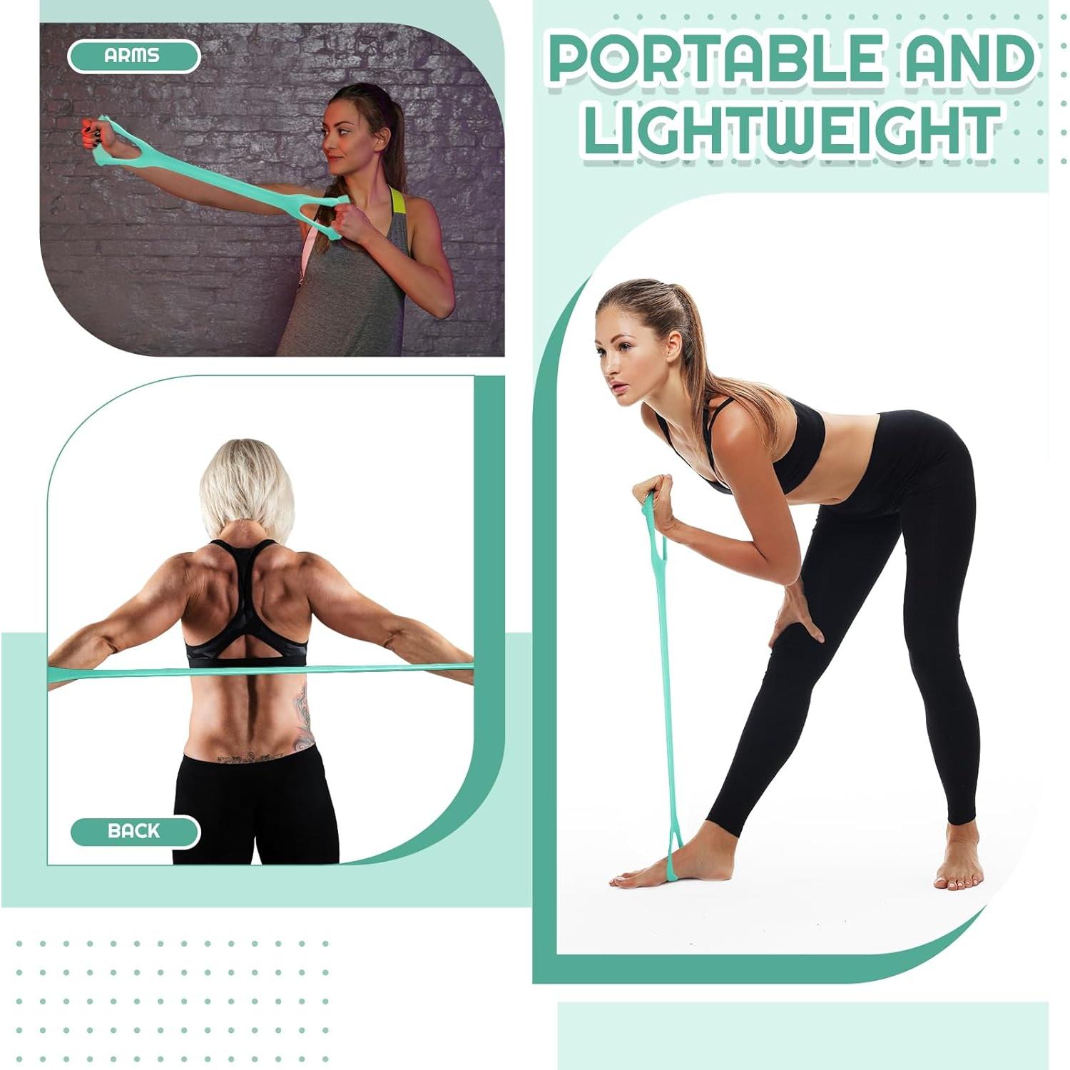 Conjunto de 6 Bandas de Resistencia Sonwyoung para Ejercicio