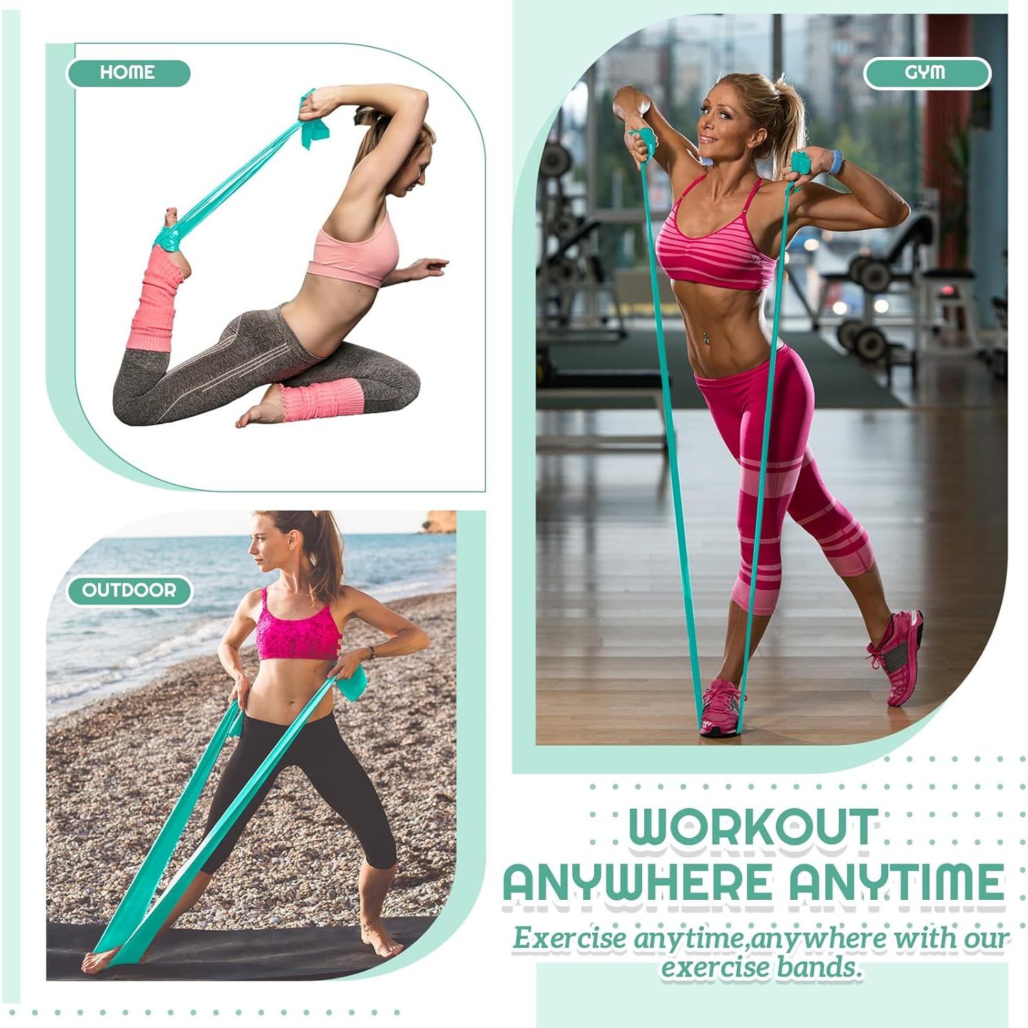 Conjunto de 6 Bandas de Resistencia Sonwyoung para Ejercicio