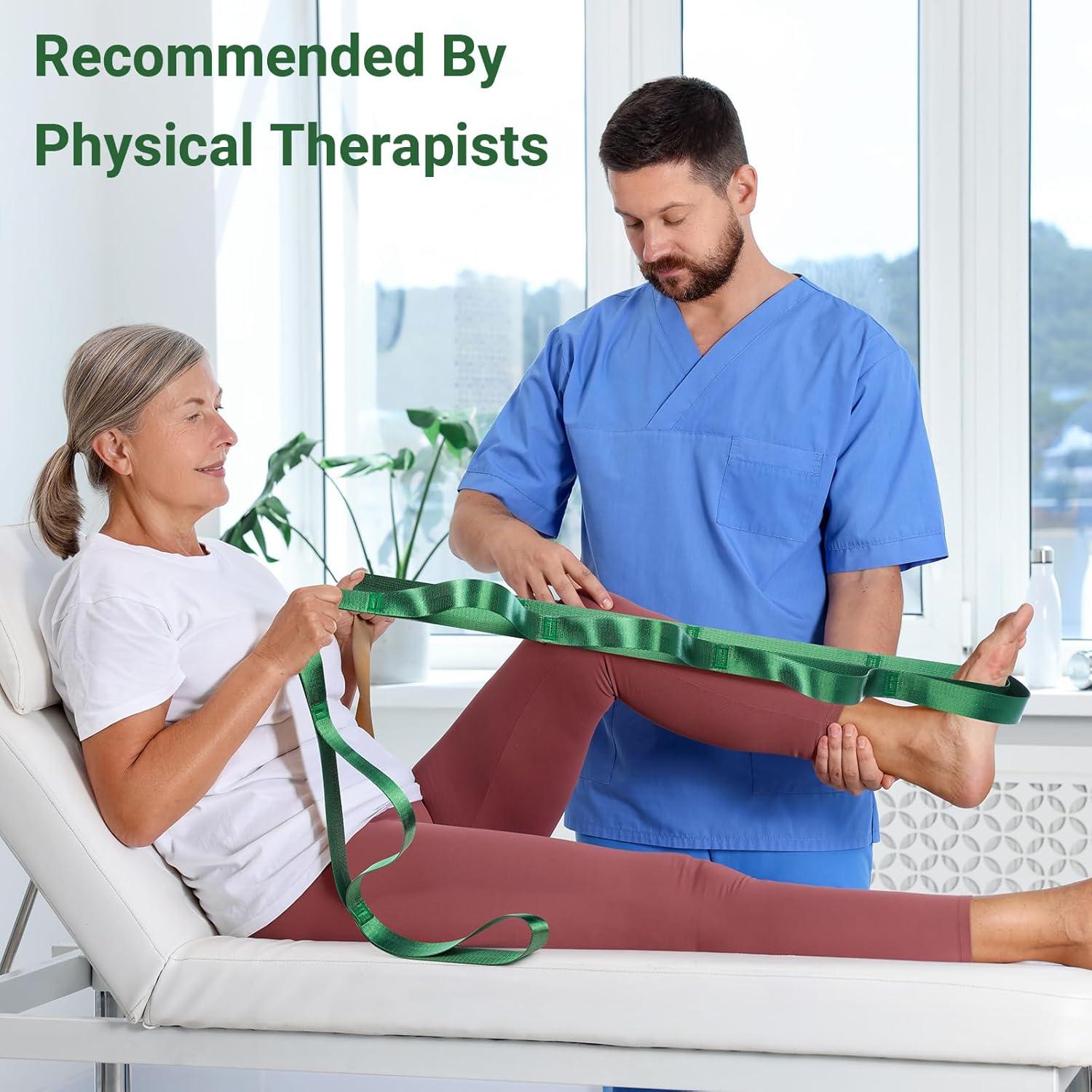 Correa de Estiramiento con Asas Kiemeu 2.44m Verde