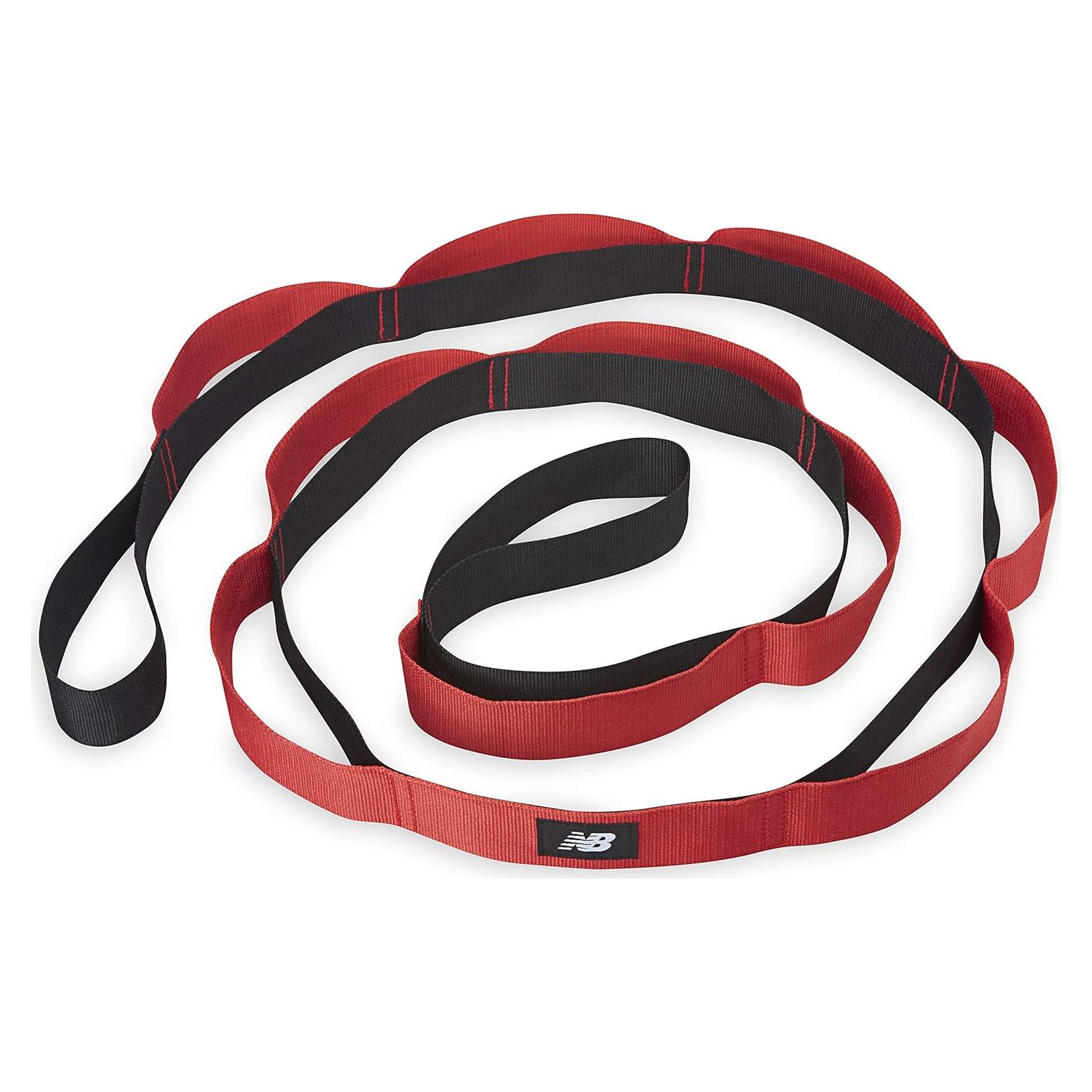 Correa de Estiramiento New Balance LAO64189RD - Nylon Rojo/Negro