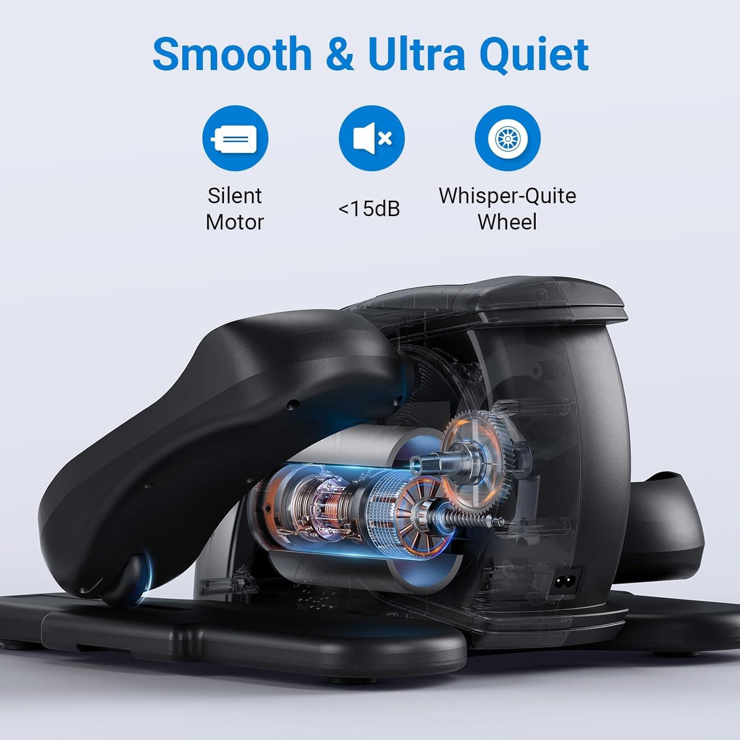 Máquina Elíptica Bajo Escritorio MERACH E34B1, 12 Modos, 6.3kg