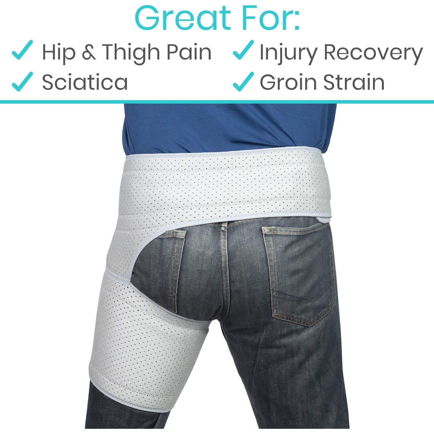 Faja de Cadera y ingle Vive - Alivio Ciática y Lesiones