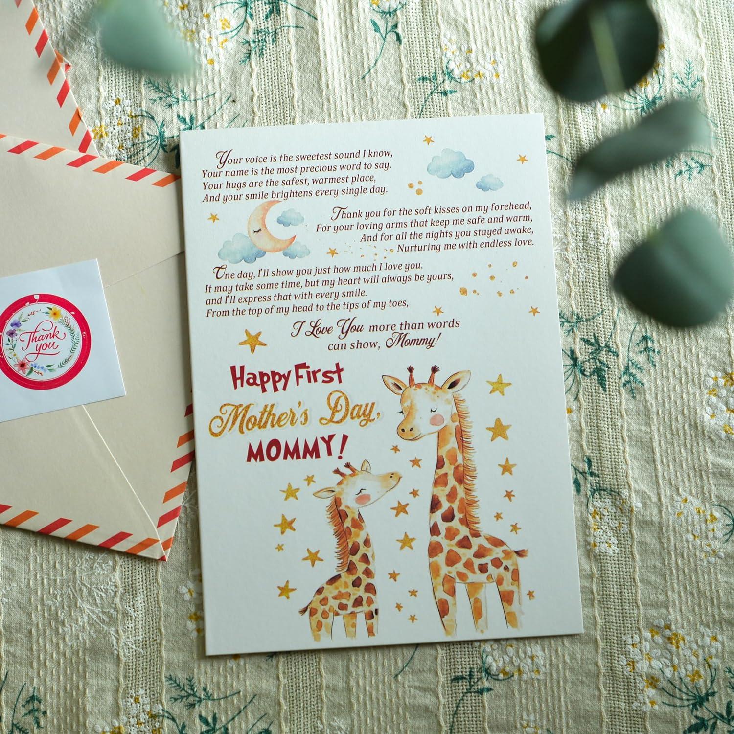 Tarjeta del Día de la Madre BlinkWishes 12.7x17.8 cm con Sobre