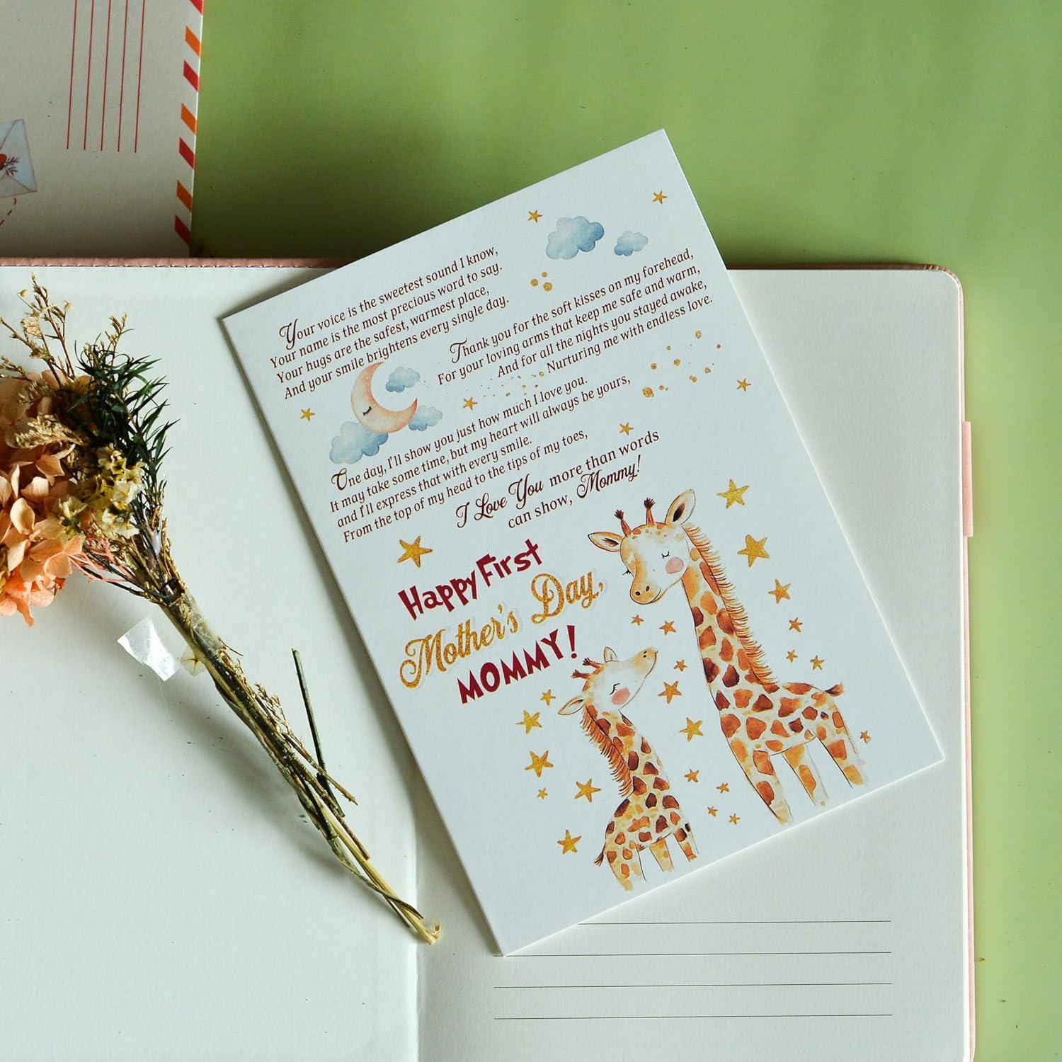 Tarjeta del Día de la Madre BlinkWishes 12.7x17.8 cm con Sobre