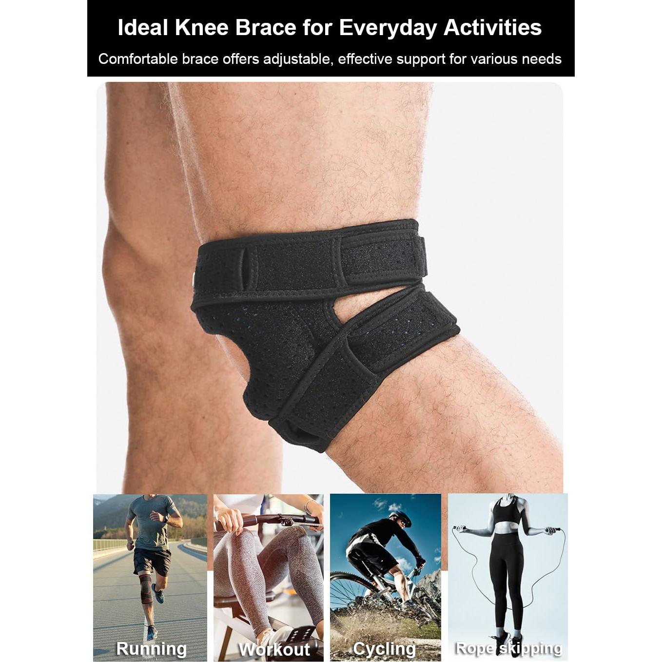 Férula de Rodilla SUJAYU con Soporte de Silicona - Alivio Dolor