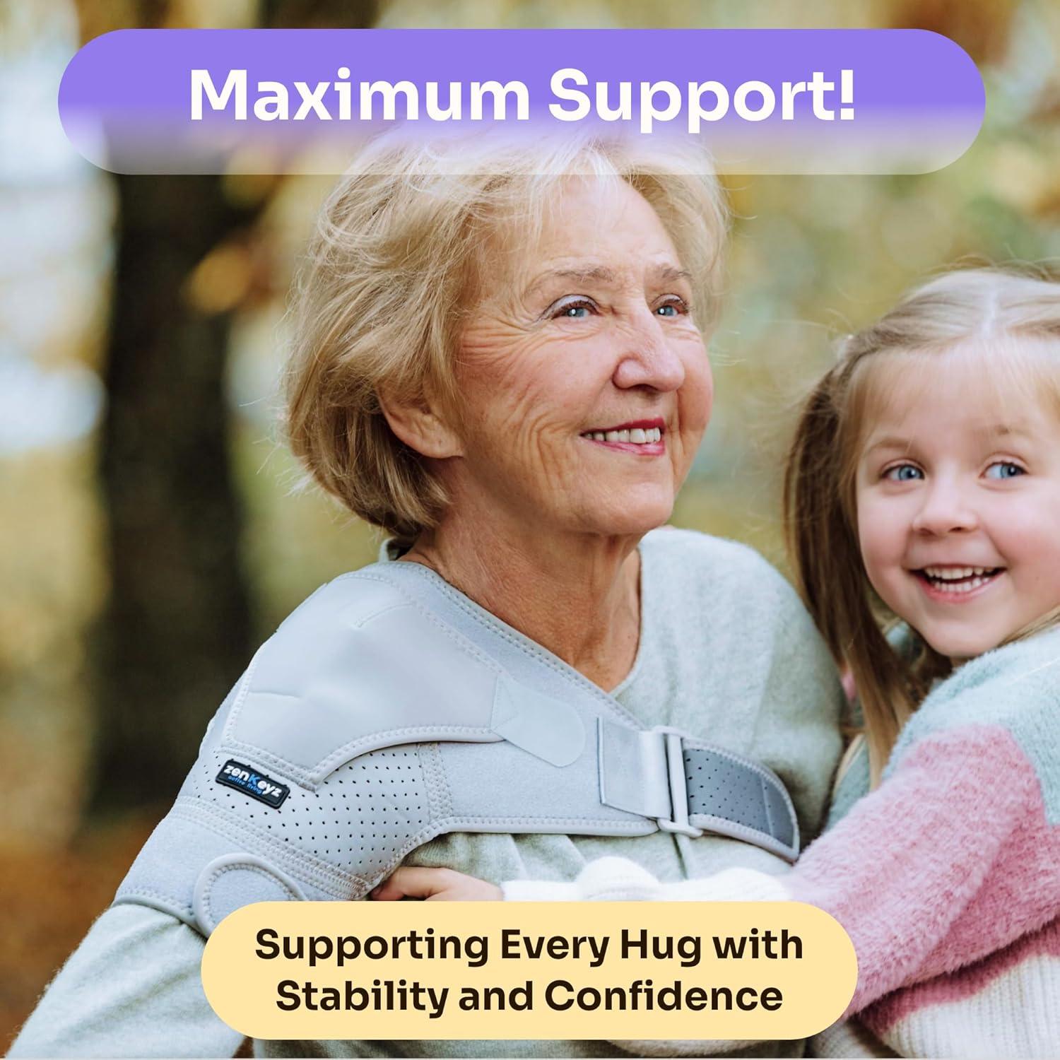 Faja para Hombro Zenkeyz S/M Neopreno Alivio Lesiones