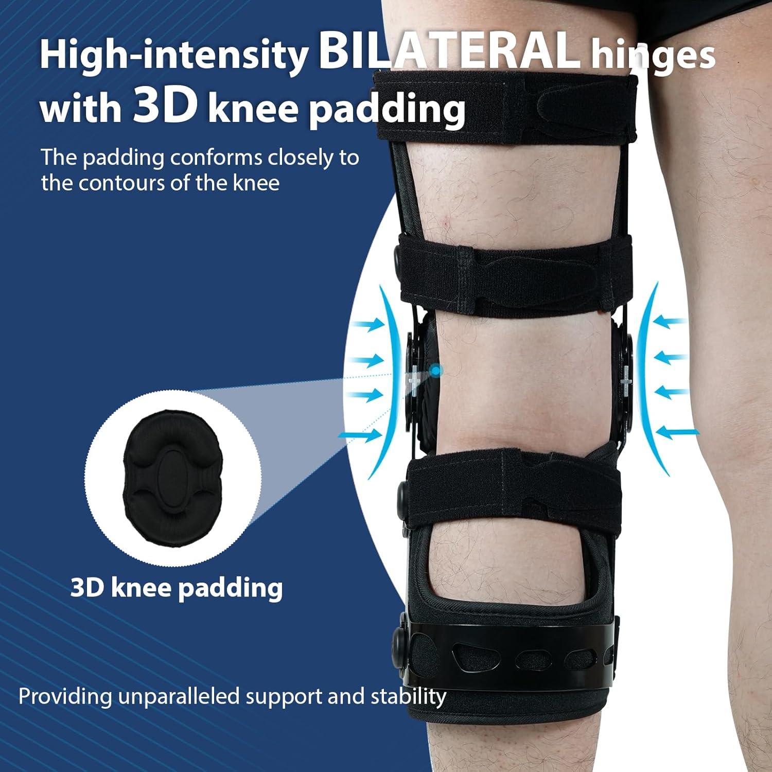 Férula Ortopédica para Rodilla Nvorliy - Ajuste Pequeño Izquierda