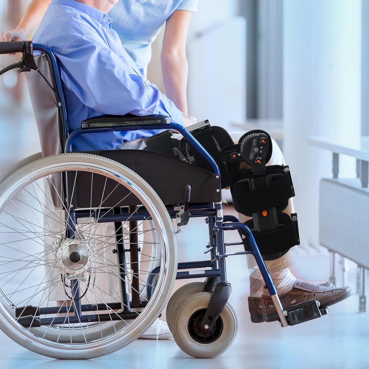 Férula de Rodilla ROM FocuBoody Ajustable para Rehabilitación