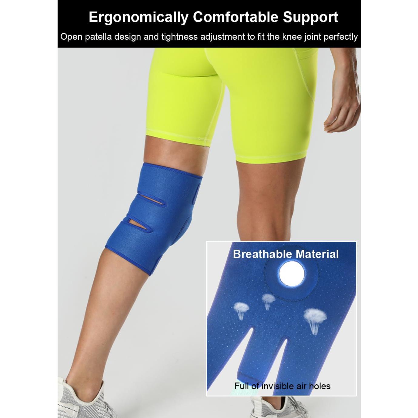 Férula para Rodilla SUJAYU Abierta Ajustable para Dolor