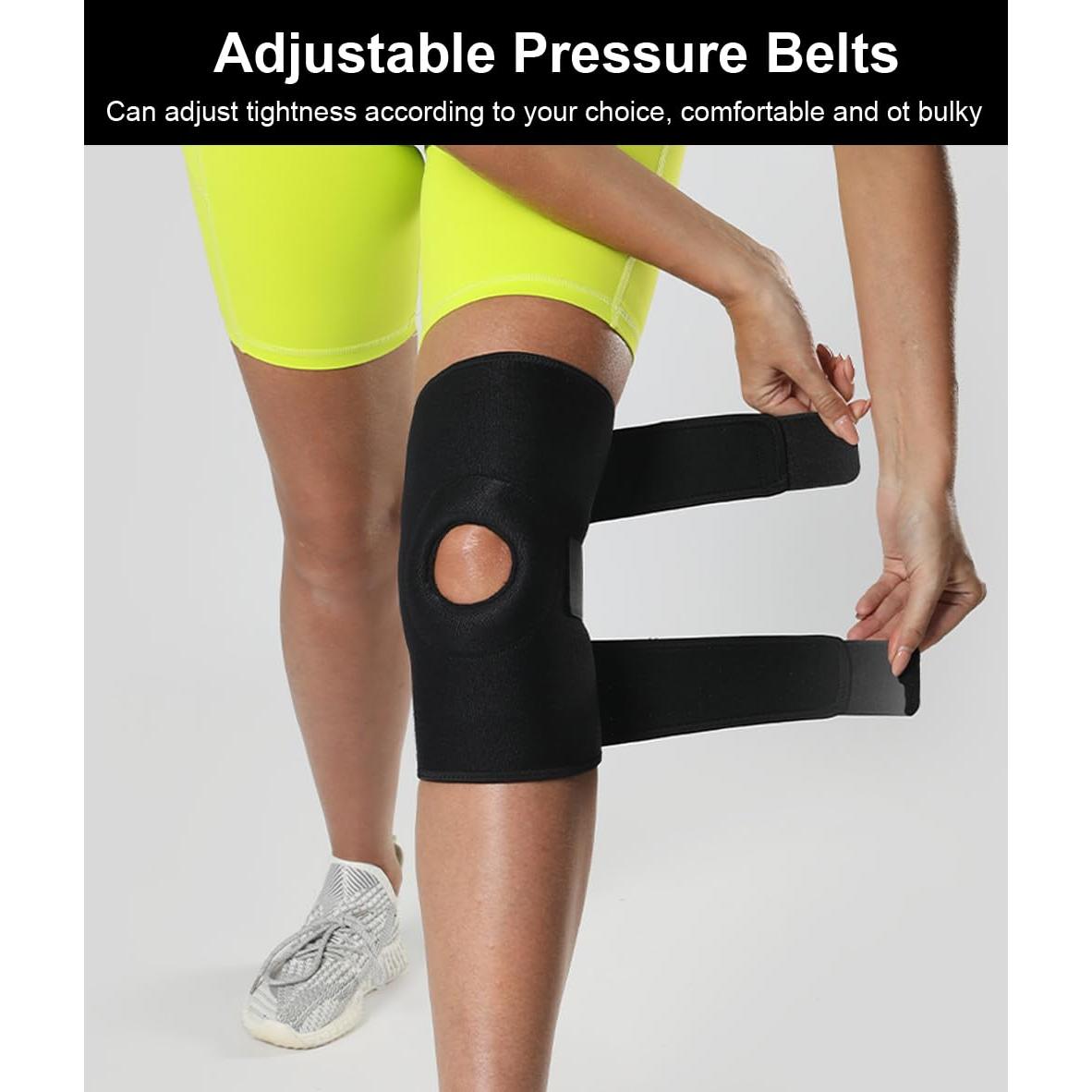 Férula para Rodilla SUJAYU Abierta Ajustable para Dolor