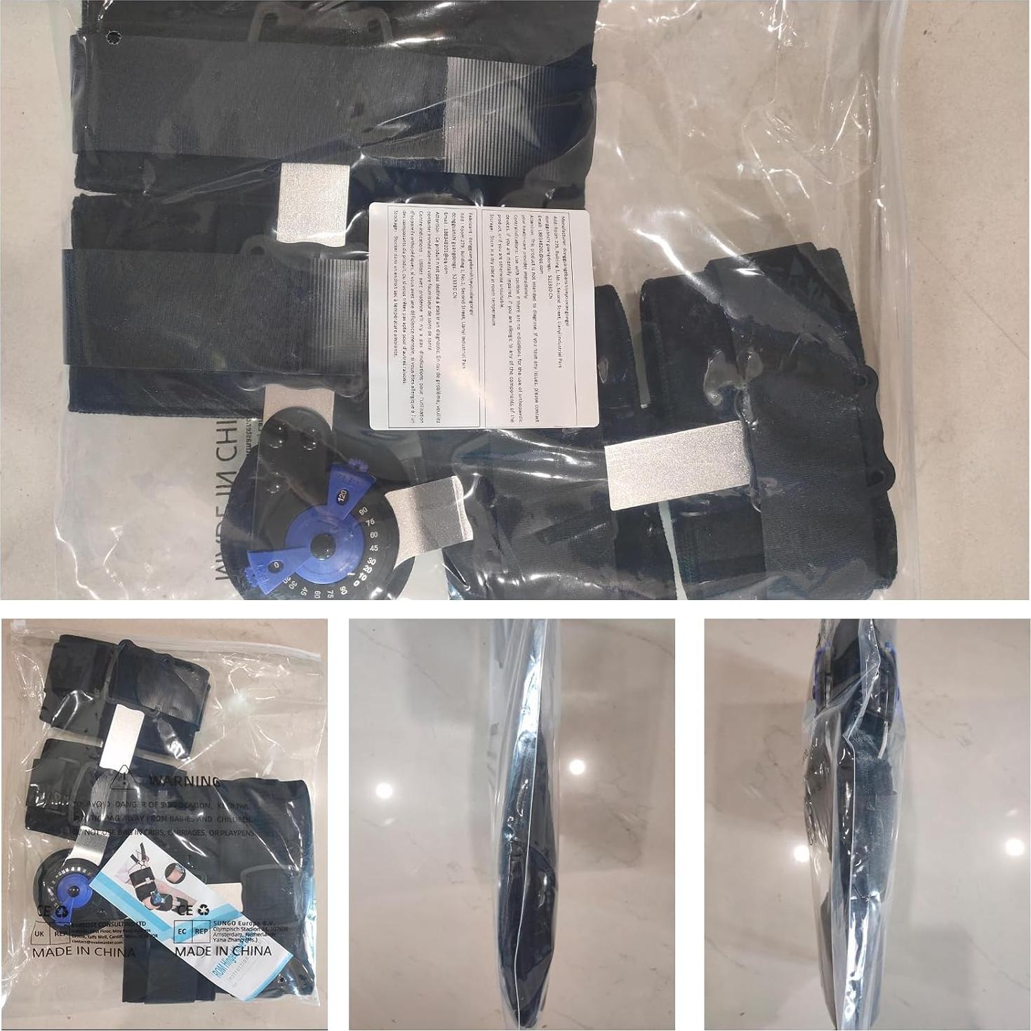 Férula de Rodilla ROM Ajustable Shuyan Jiao para Rehabilitación