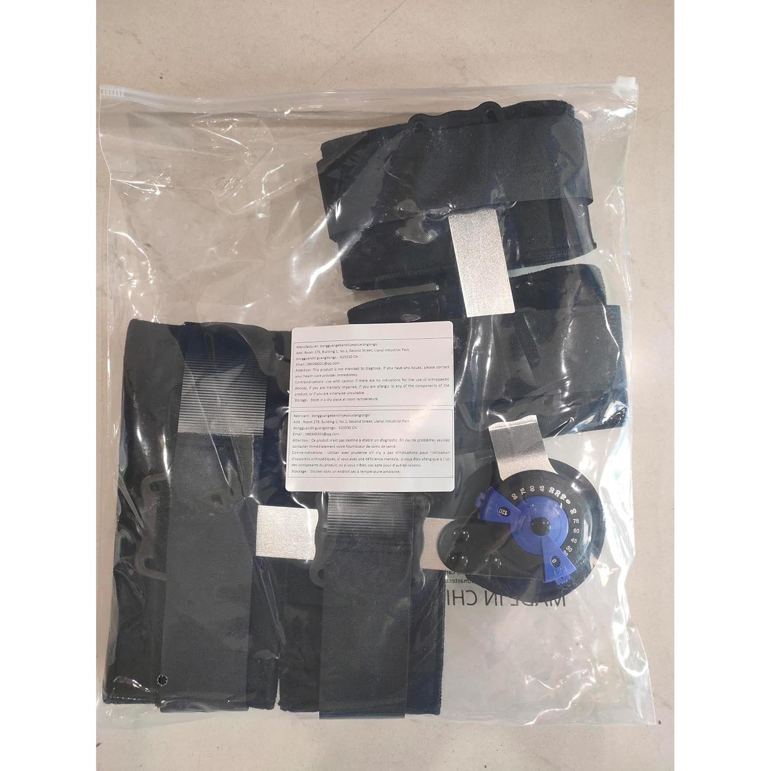 Férula de Rodilla ROM Ajustable Shuyan Jiao para Rehabilitación