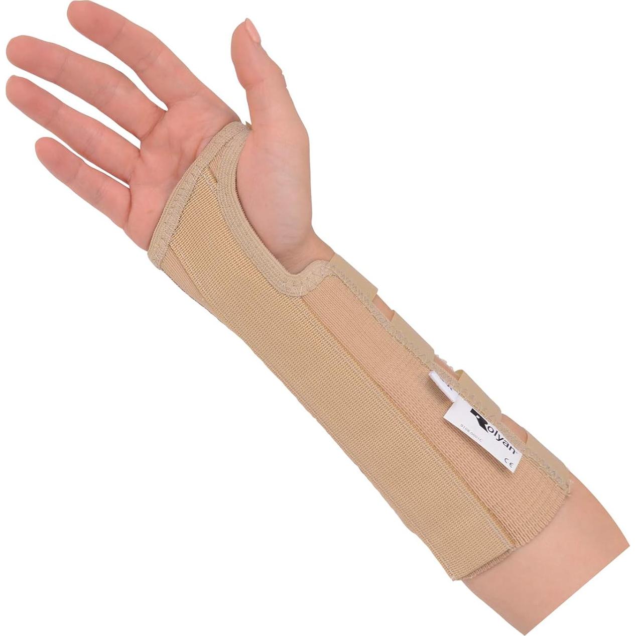 Soporte de Muñeca Rolyan 82417 Grande Izquierda Longitud Larga