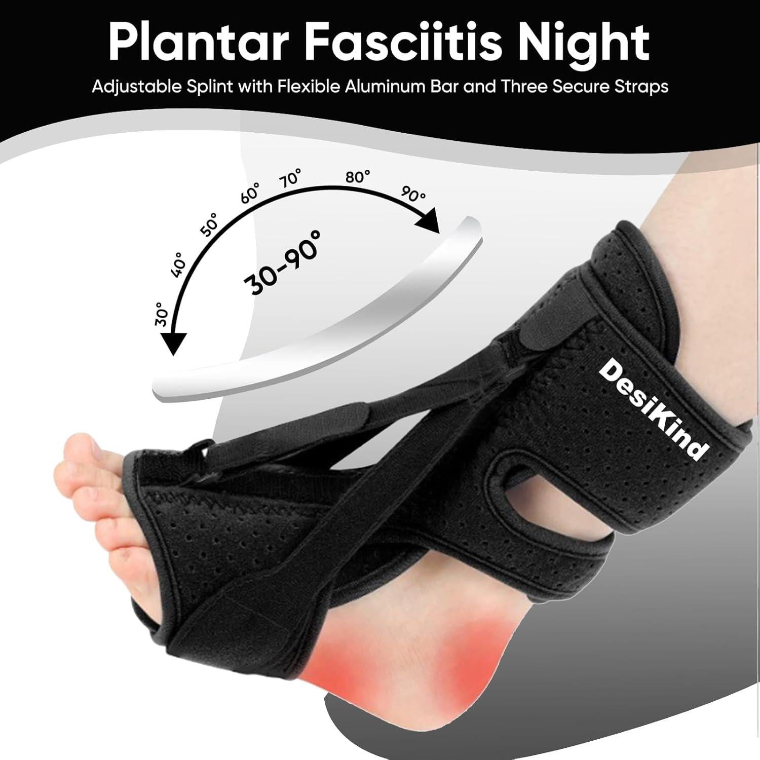 Férula Nocturna para Fascitis Plantar DesiKind - Alivio Dolor Pie