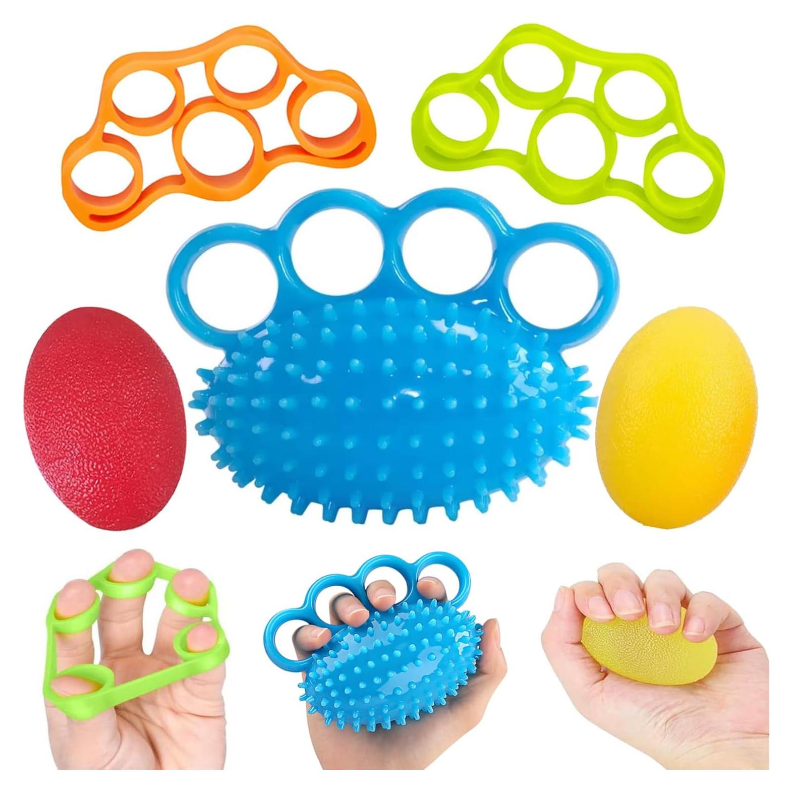 Kit de Ejercicio para Manos Qihengzhijia - 5 Piezas, 3-25kg