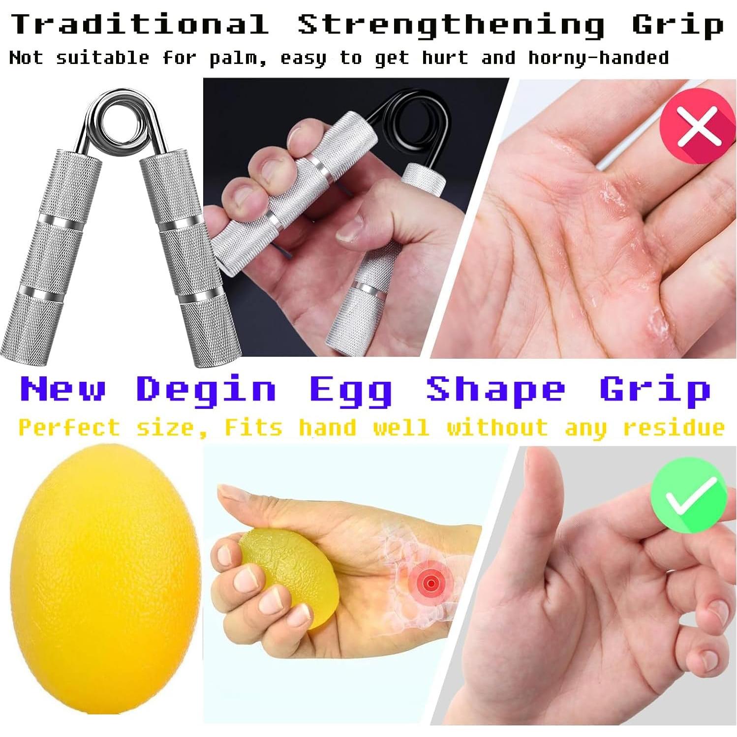 Kit de Ejercicio para Manos Qihengzhijia - 5 Piezas, 3-25kg