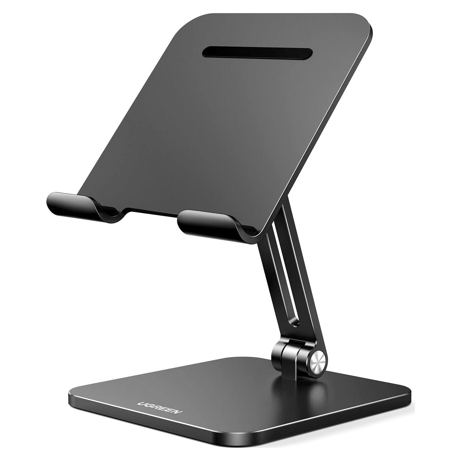 Soporte para Tableta UGREEN Ajustable Negro 18.3x12cm