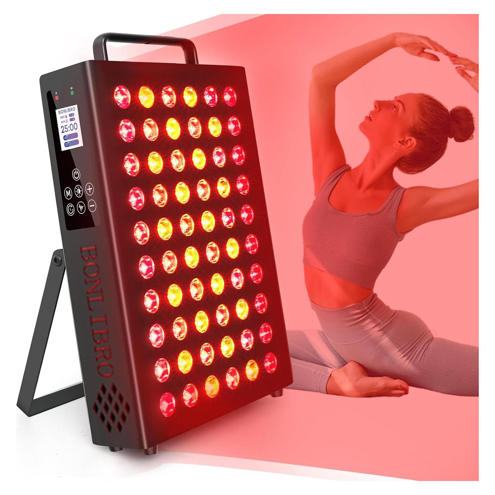 Panel de Terapia de Luz Roja BONLIBRO 50x31cm Alivio Dolor