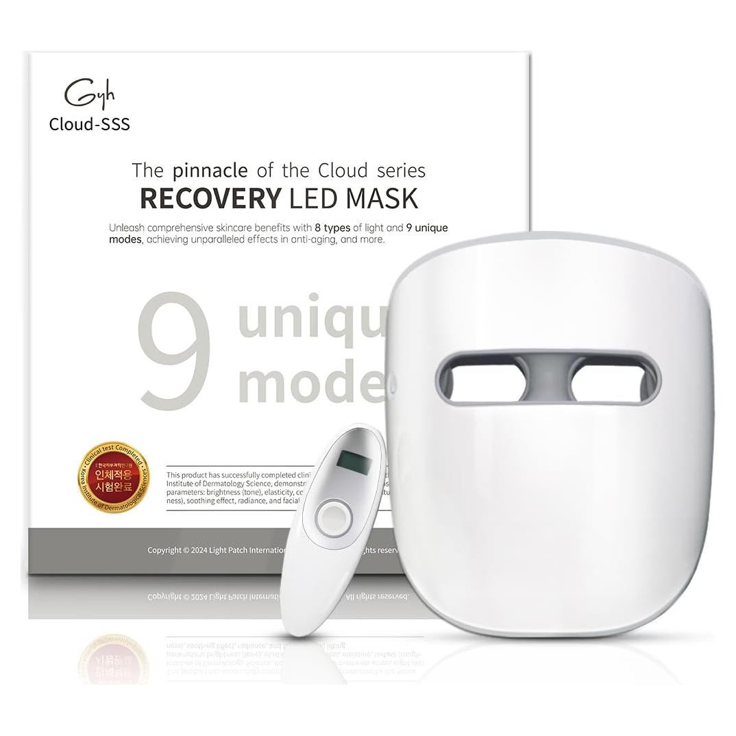 Máscara Facial LED GYH Cloud-SSS 8 Colores Terapia de Luz