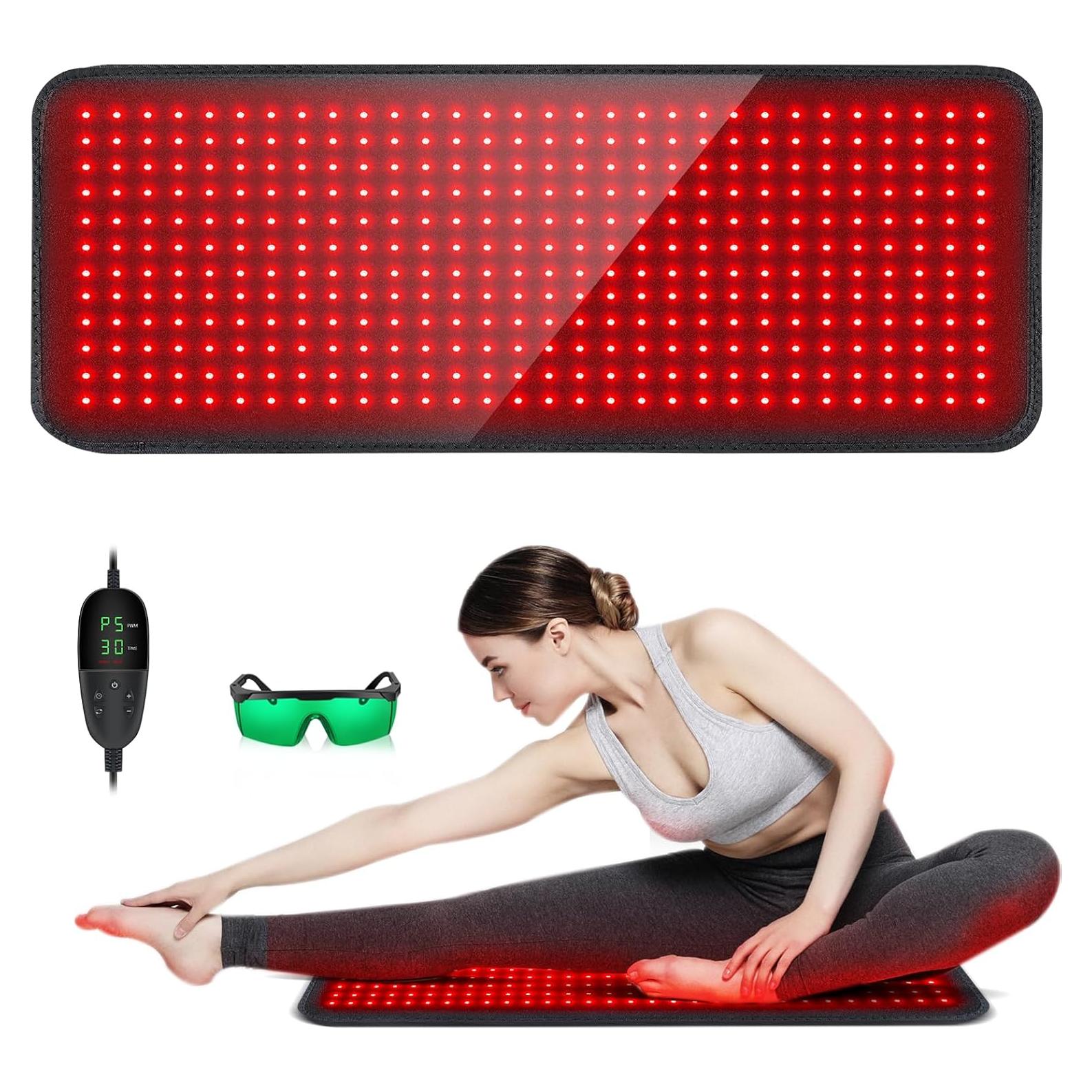 Almohadilla de Terapia de Luz Roja SHEVIEW 80x30 cm 360 LEDs