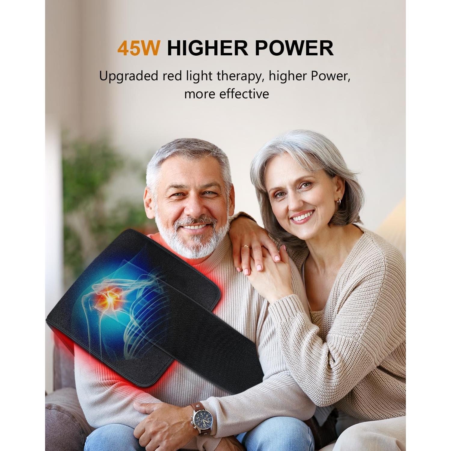 Almohadilla de Terapia de Luz Roja SHEVIEW 80x30 cm 360 LEDs