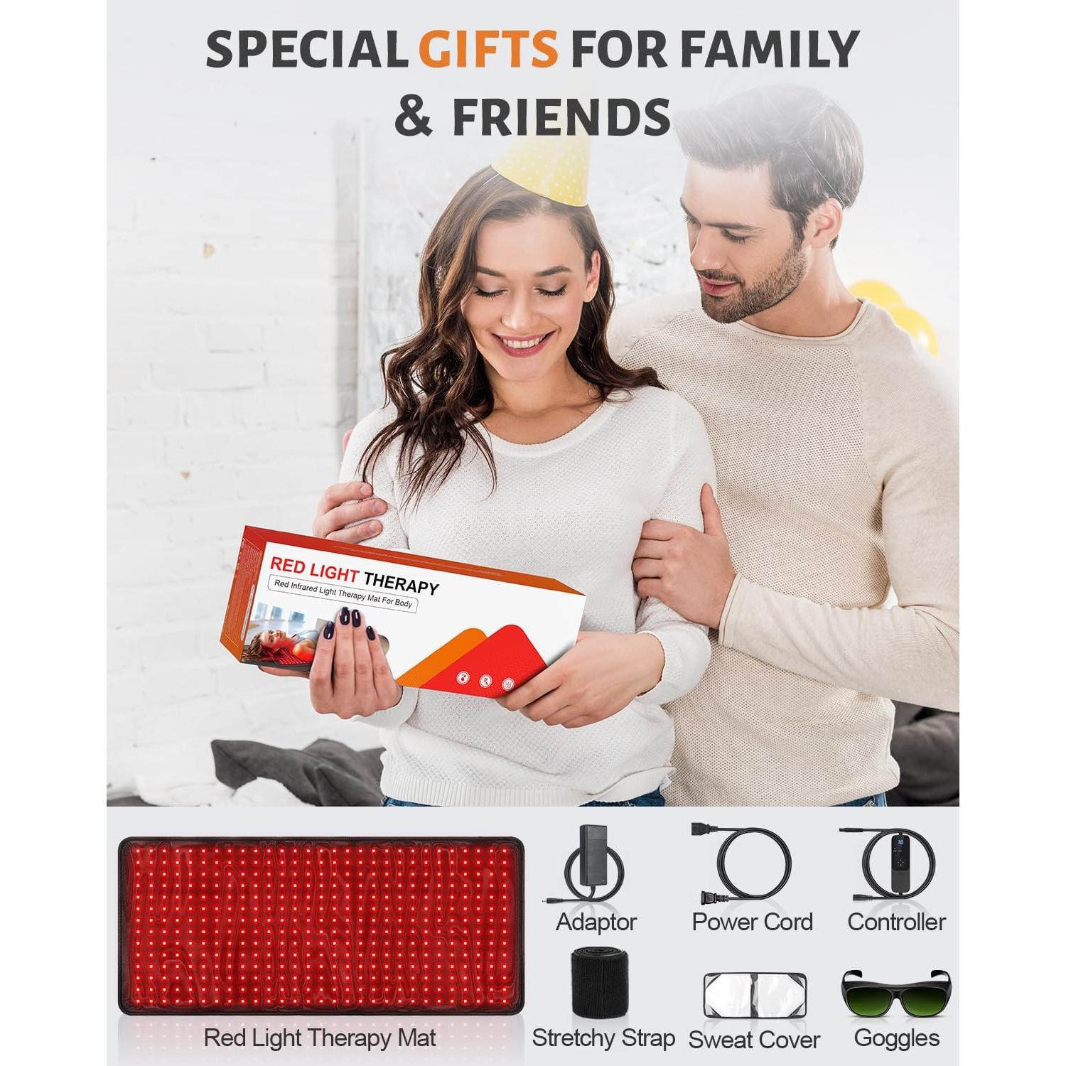 Almohadilla de Terapia de Luz Roja Astarexin 406 LEDs 60W